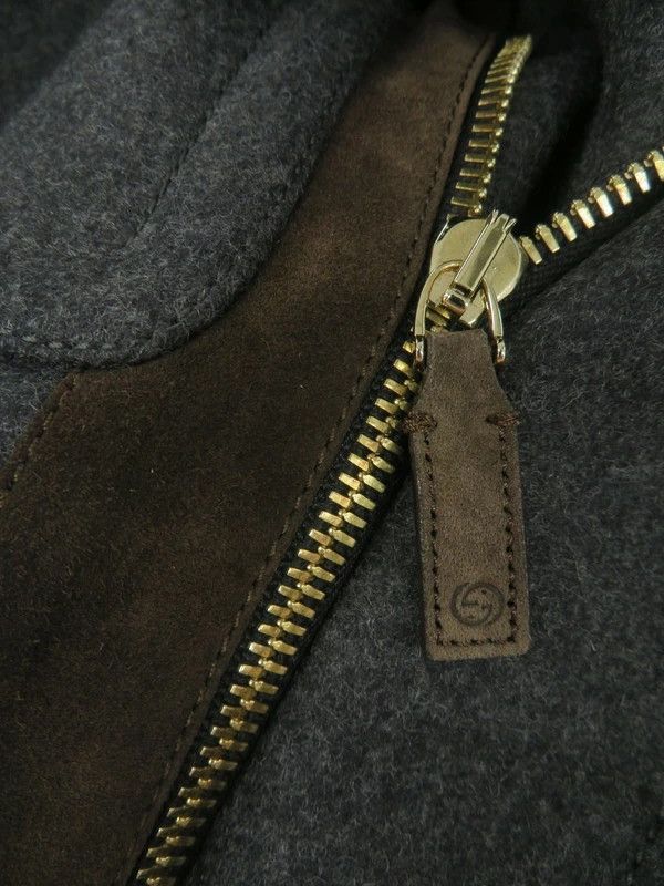 Gucci Firenze Men’s Military Coat Grey 50 268604 Z5104 Size US M / EU 48-50 / 2 - 14 Thumbnail
