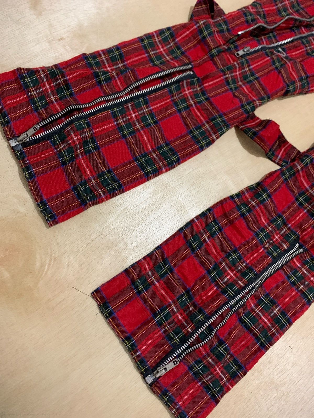 Hysteric Glamour × If Six Was Nine × Japanese Brand Y2k Liquid London Multi zipper Bondage Punk style Size US 31 - 8 Thumbnail