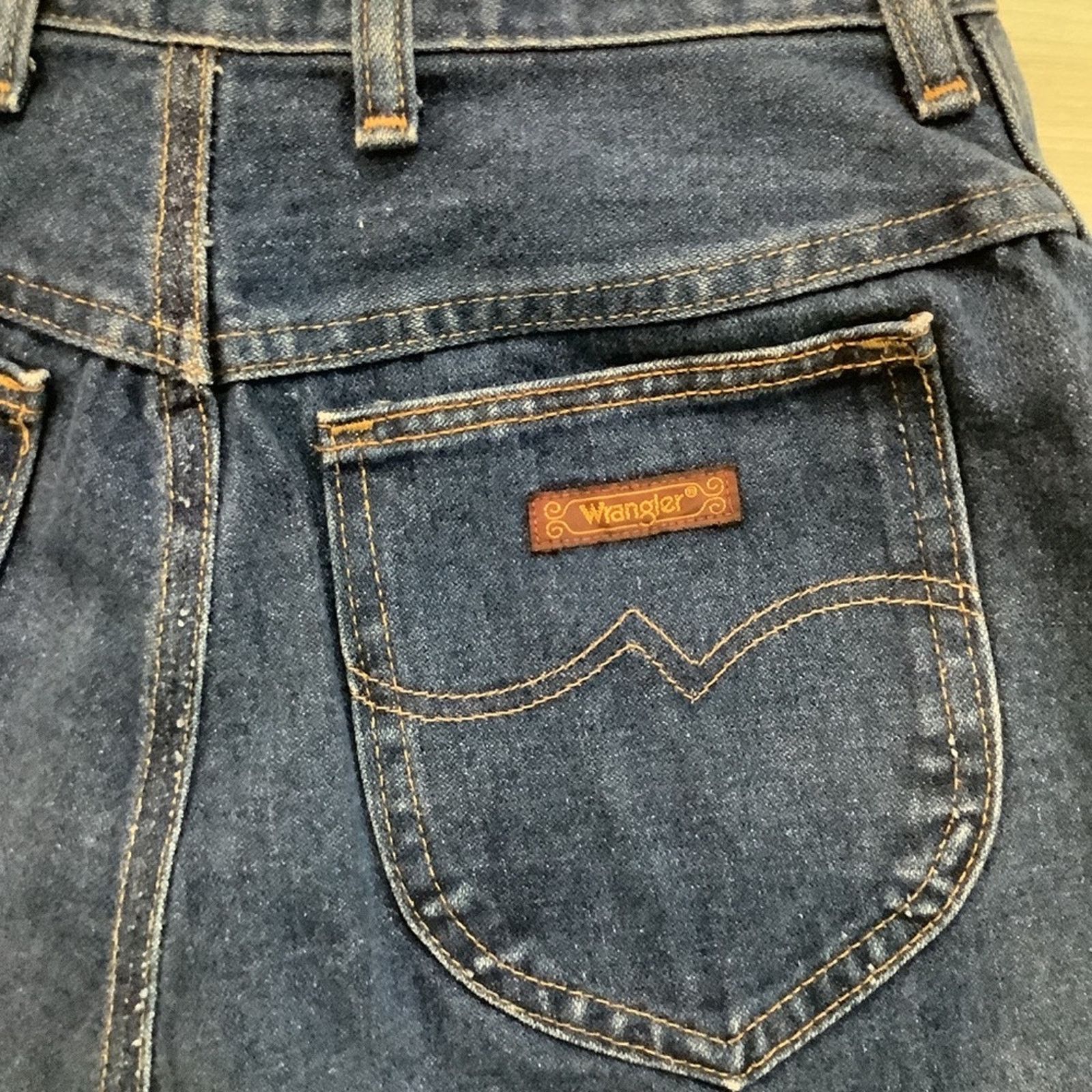 Wrangler Vintage 80s Wrangler high waist straight leg jeans Size US 26 / EU 42 - 4 Thumbnail