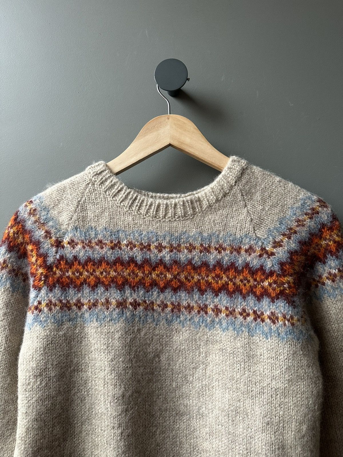 Vintage Pachamama Handknit Wool Nepal Sweater Size S Size S / US 4 / IT 40 - 2 Thumbnail