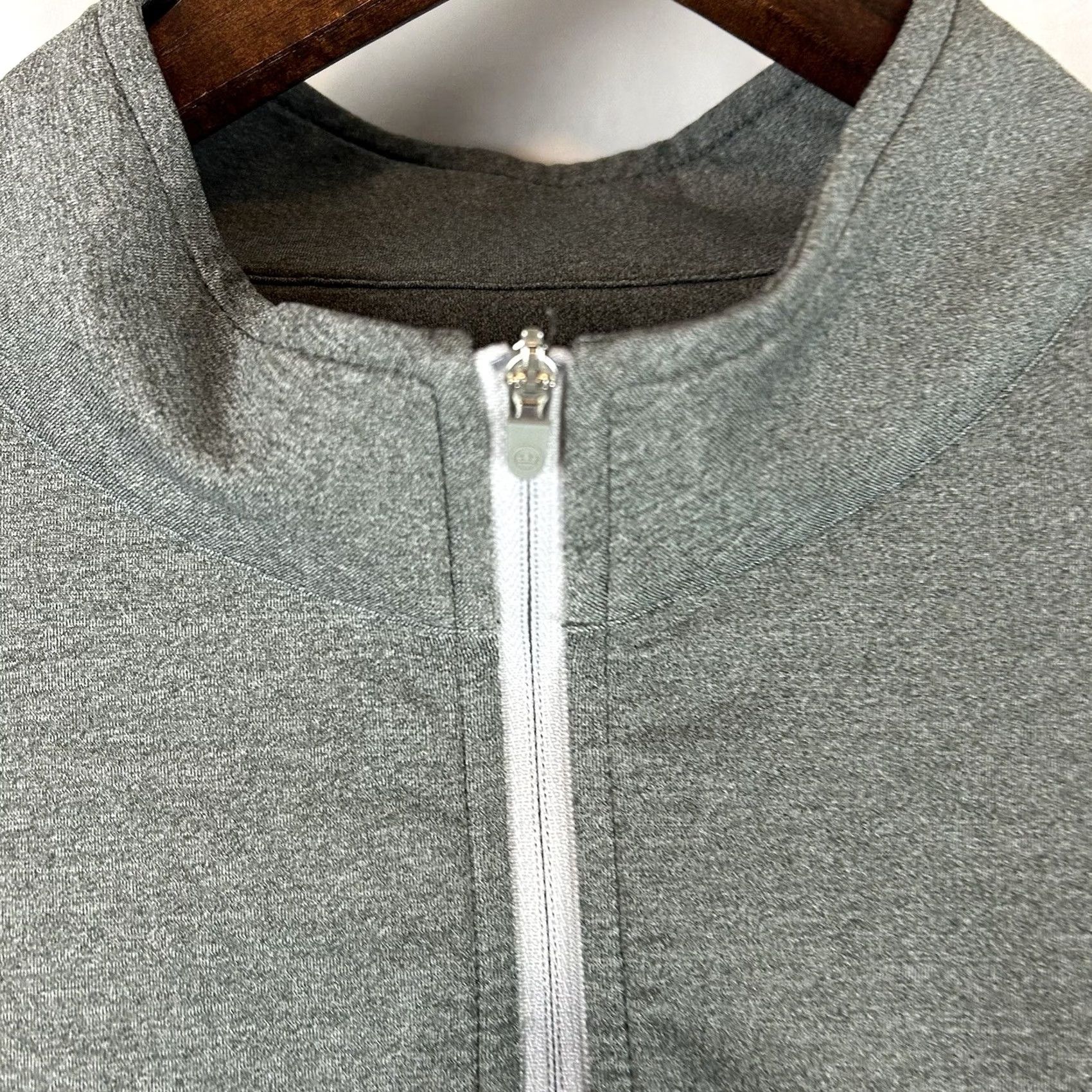 Peter Millar Peter Millar Perth Performance 1/4 Zip Shirt Gray Mens XL Golf Company Logo Size US XL / EU 56 / 4 - 4 Thumbnail