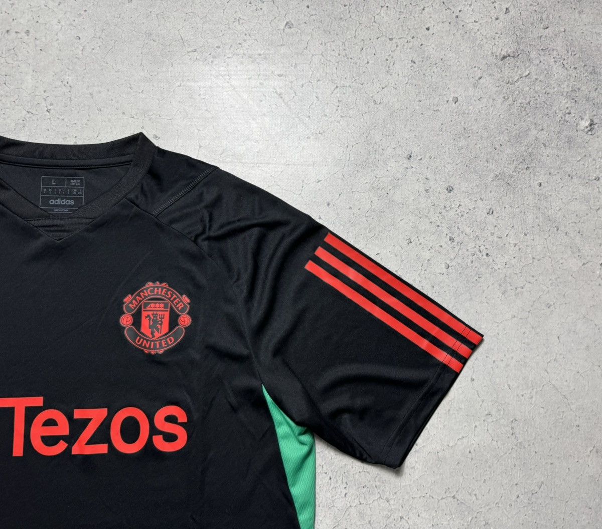 Adidas Adidas FC Manchester United Training Soccer Jersey Shirt Size US L / EU 52-54 / 3 - 3 Thumbnail