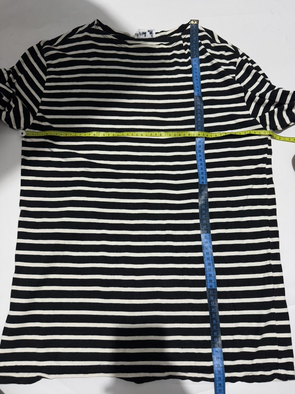 agnes b. Agnes B Homme Japan Long Sleeve Stripe Size US L / EU 52-54 / 3 - 6 Thumbnail