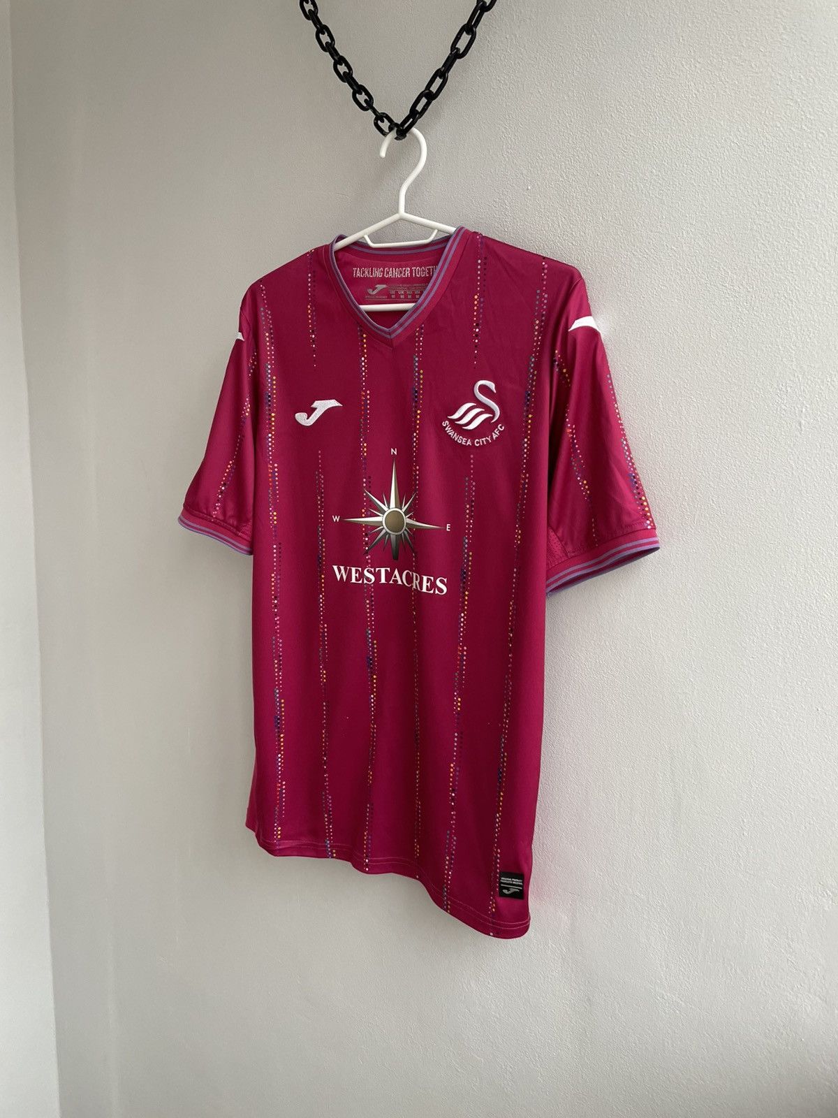 Joma SWANSEA CITY 2023 2024 THIRD FOOTBALL SHIRT SOCCER JERSEY Size US M / EU 48-50 / 2 - 2 Thumbnail