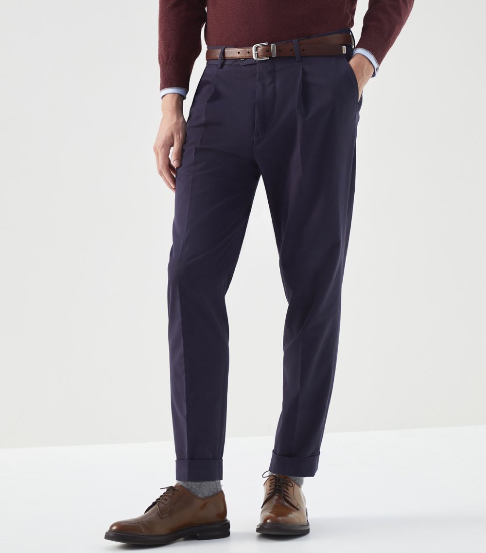 Brunello Cucinelli Suit in Dark Blue Size 54R - 3 Thumbnail