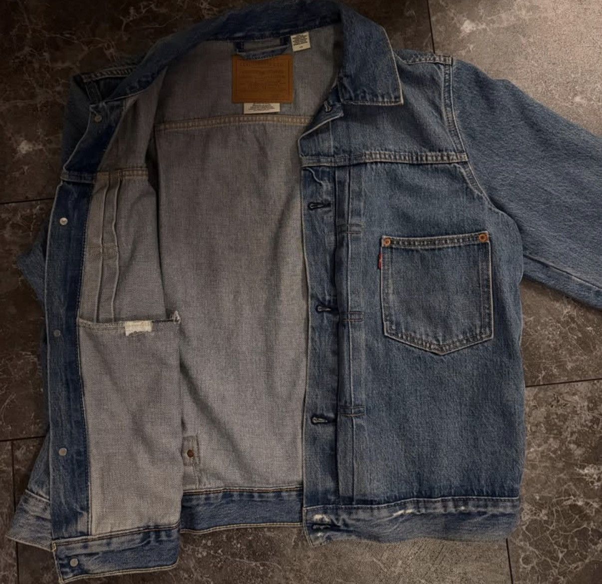 Levi's Levi Strauss Type III Trucker Jacket Size US L / EU 52-54 / 3 - 2 Thumbnail