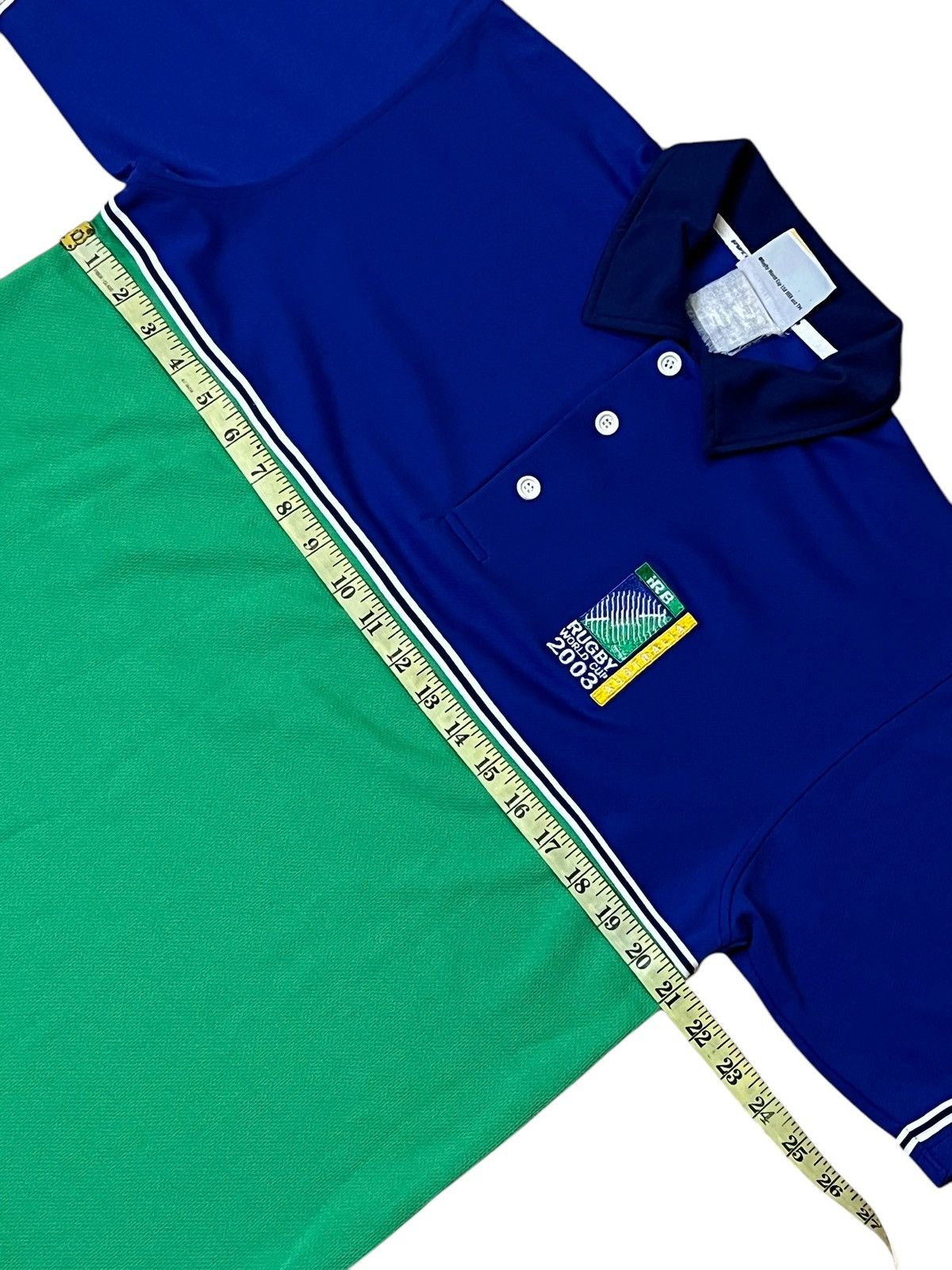 Other VINTAGE Y2K RUGBY WORLD CUP AUSTRALIA IRB 2003 POLO SHIRT Size US L / EU 52-54 / 3 - 10 Thumbnail