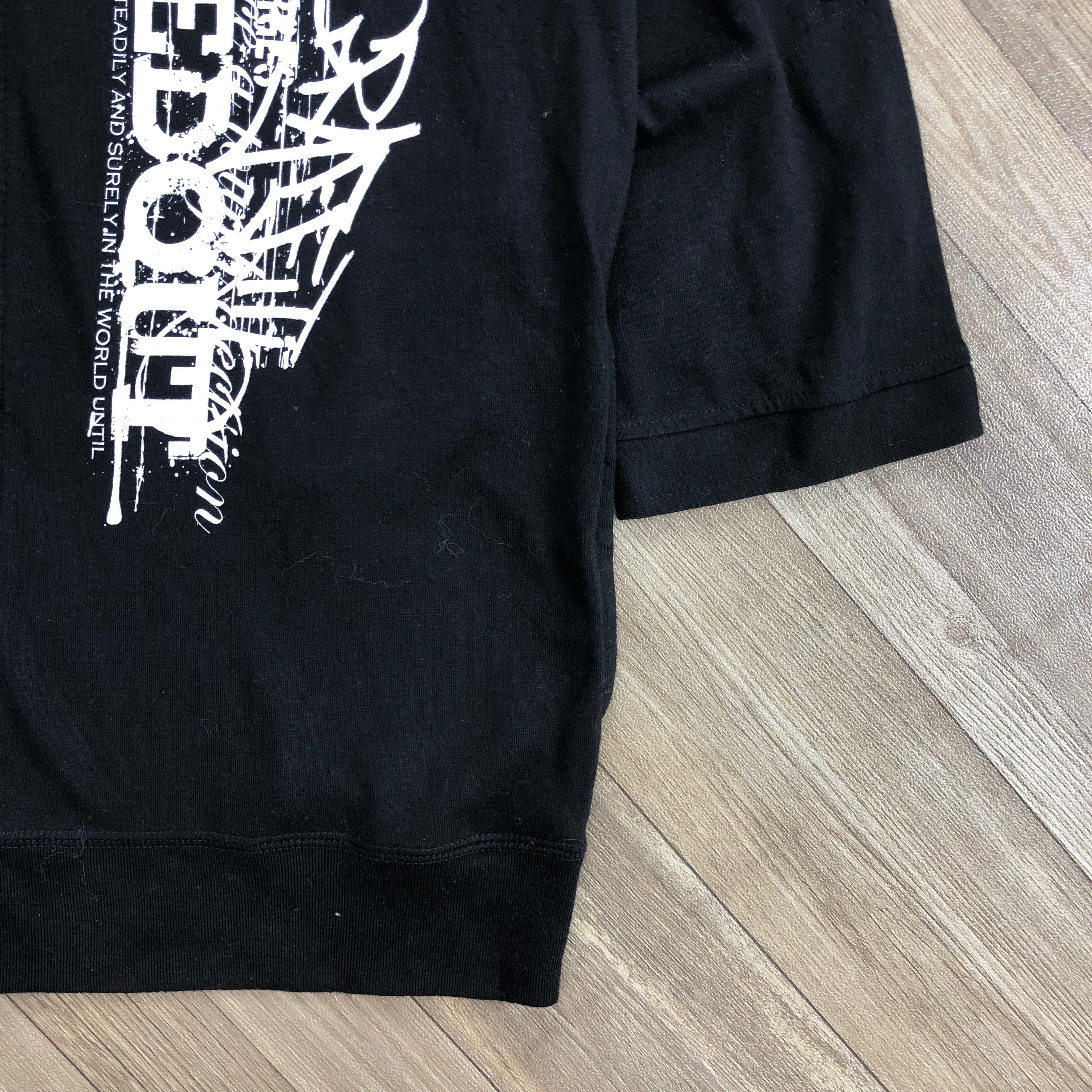Japanese Brand 2000s Doublefocus Ifsixwasnine Poem Goa Punk Fur Zip Hoodie Size US M / EU 48-50 / 2 - 9 Thumbnail