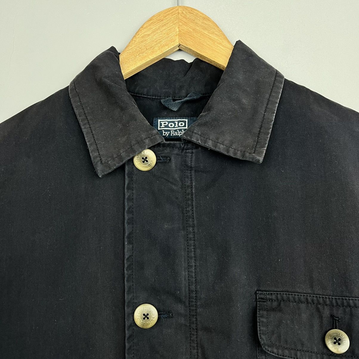 Polo Ralph Lauren × Vintage Faded Polo Ralph Lauren Vintage Work Hunt Jacket Coat 90s Size US M / EU 48-50 / 2 - 4 Thumbnail