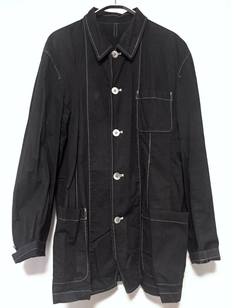 Comme des Garcons COMME des GARCONS Black Work Jacket 2505-Nextarrow Size US M / EU 48-50 / 2 - 1 Thumbnail