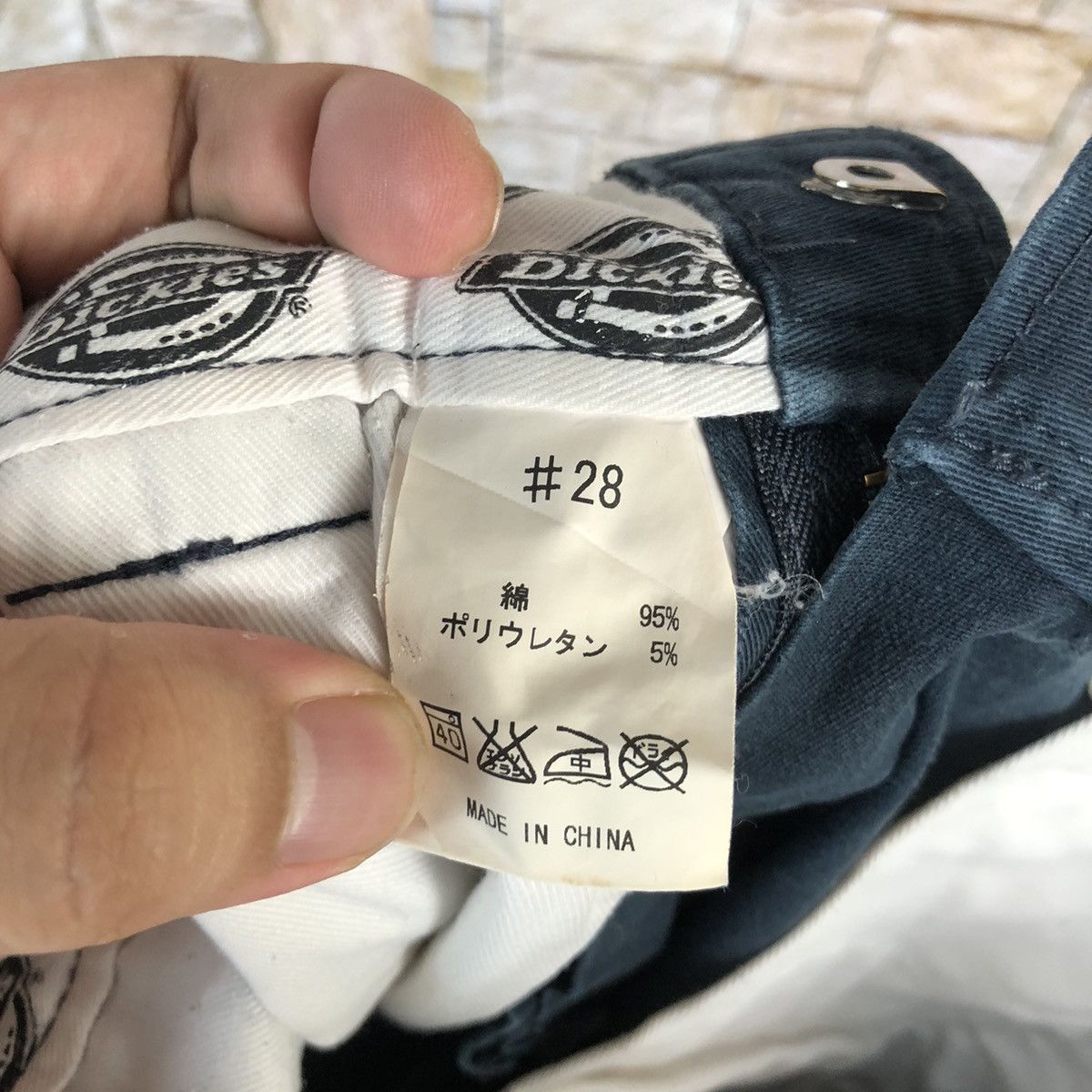 Dickies Dickies vintage Dark Blue Casual cargo Pants #A1156 Size US 28 / EU 44 - 17 Thumbnail