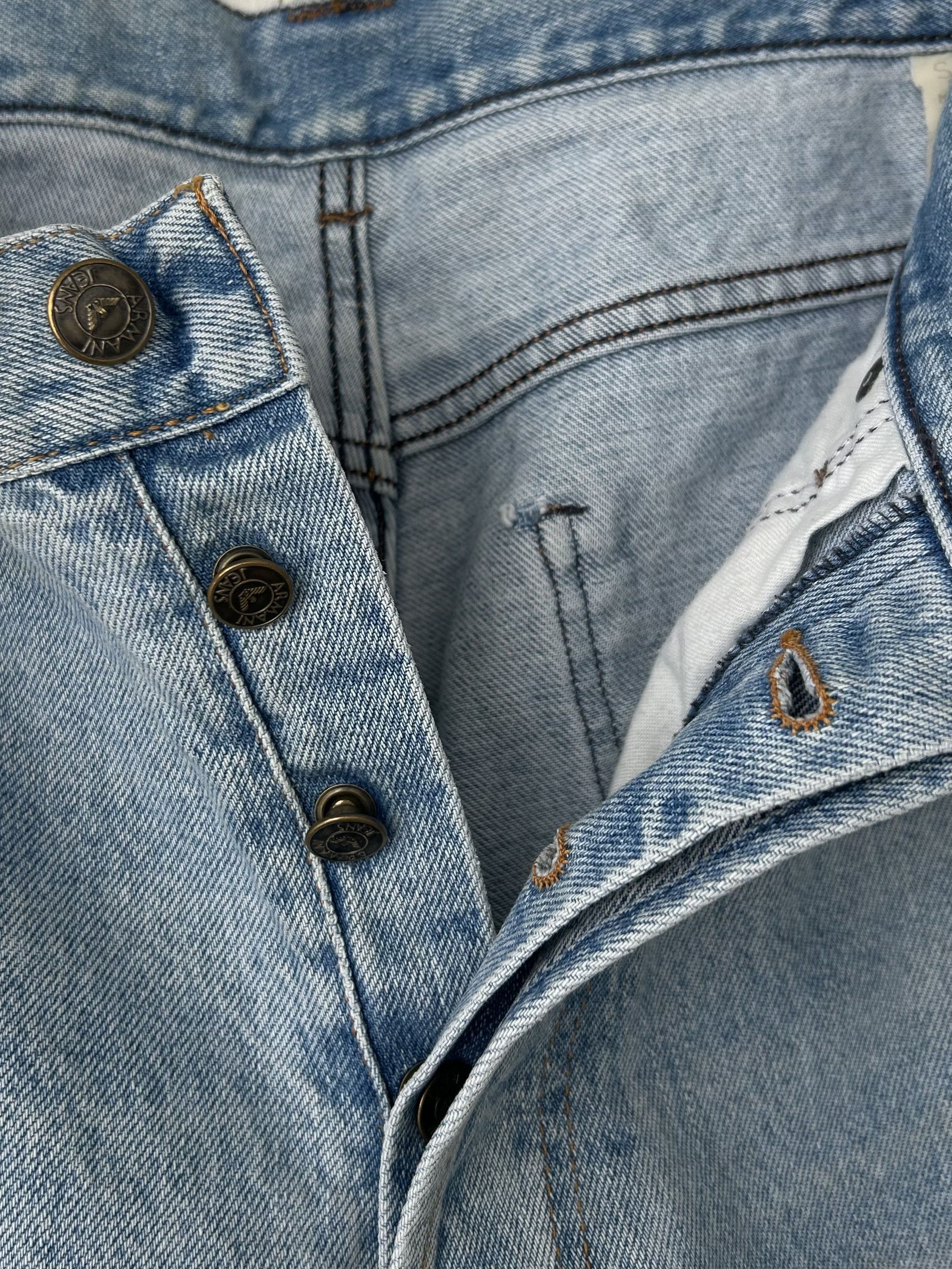 Emporio Armani Vintage Armani Jeans Denim Made in Italy Size US 33 - 5 Thumbnail