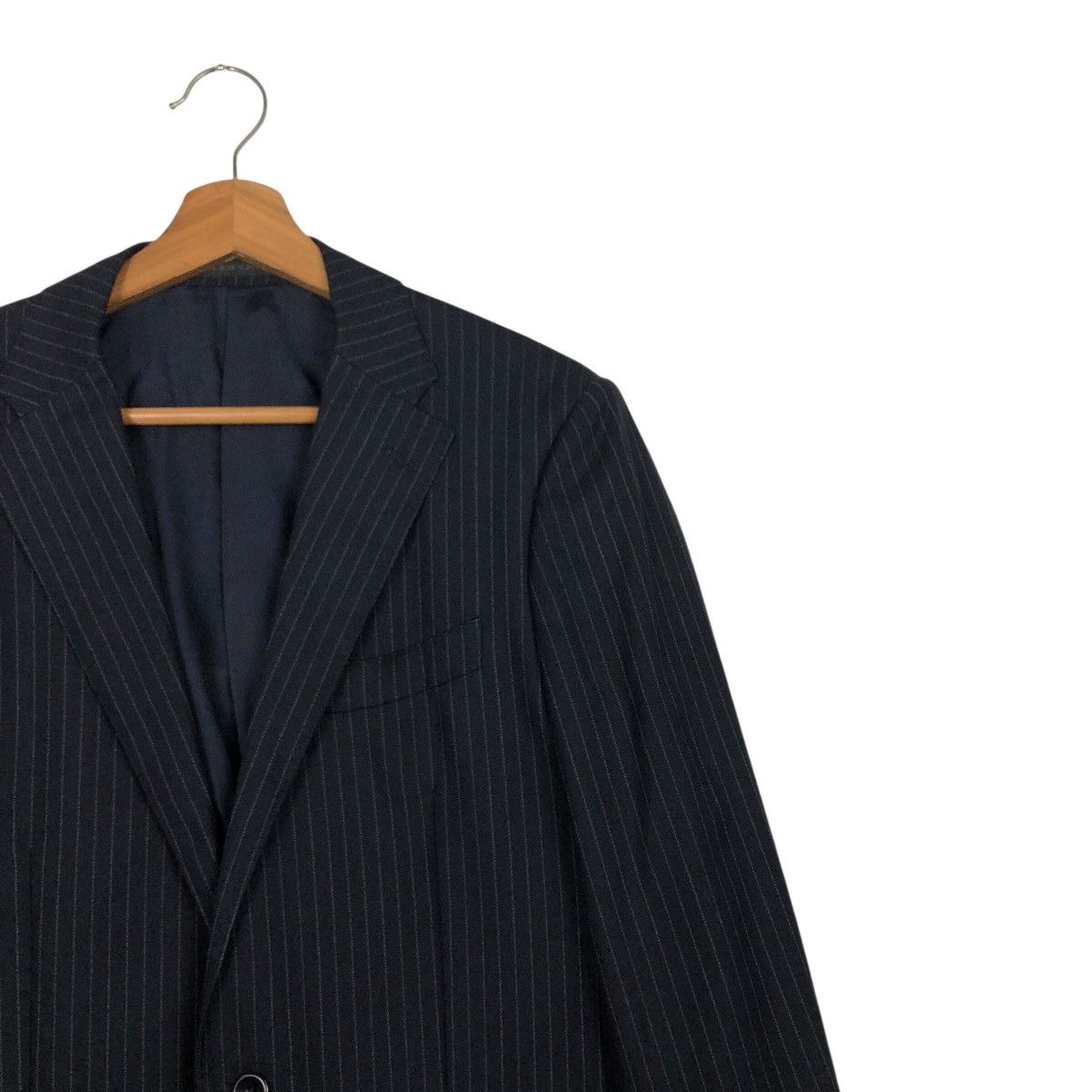 Vintage 📌Vintage Striped Hickory Coats Jacket Hilton Double Breast Size US M / EU 48-50 / 2 - 6 Thumbnail