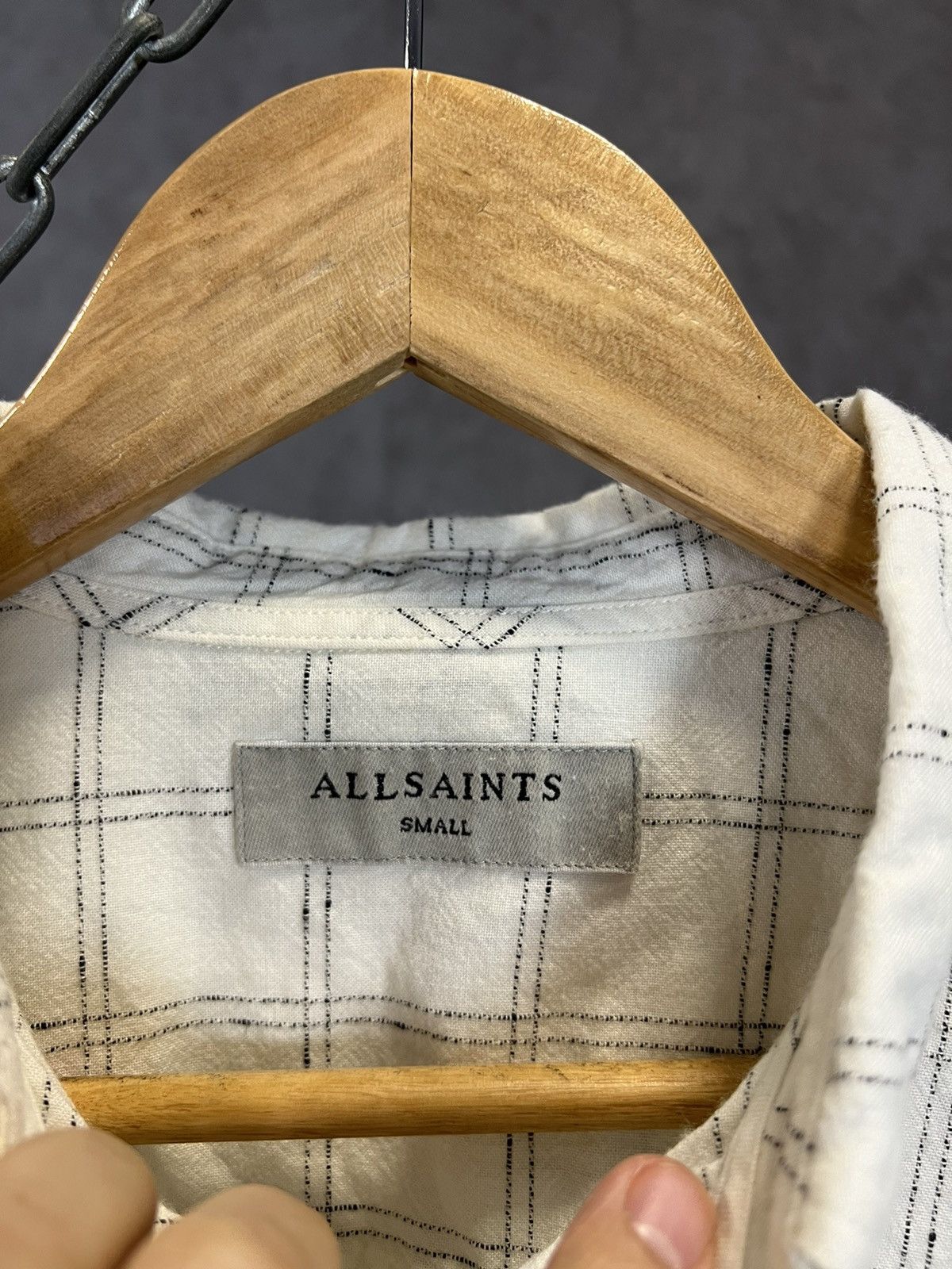 Allsaints Allsaints designer logo shirt Size US S / EU 44-46 / 1 - 4 Thumbnail
