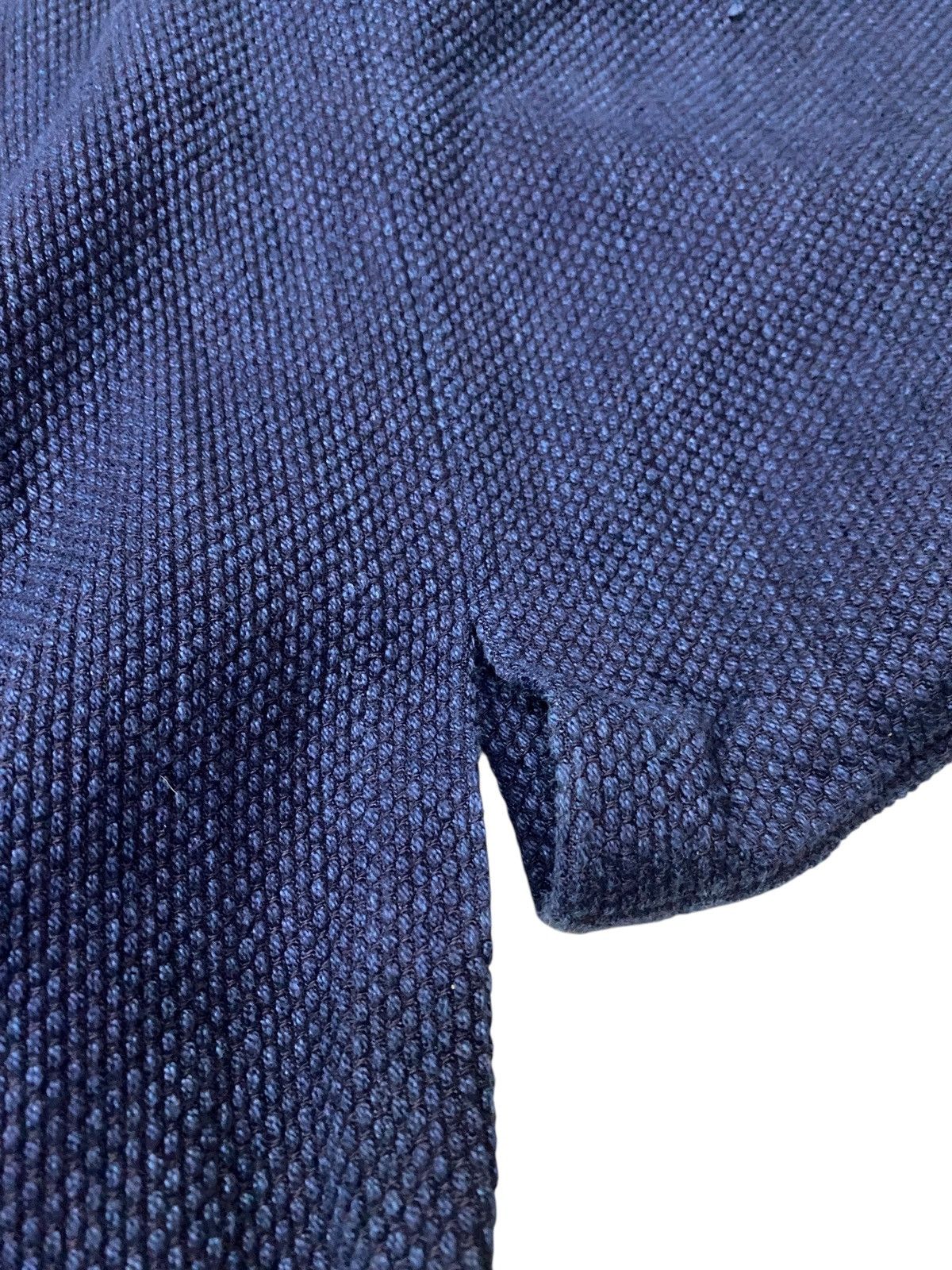 Indigo × Japanese Brand 🇯🇵 Vtg Kendo Indigo Blue Dyed Woven Kimono Samurai Jacket Size US L / EU 52-54 / 3 - 5 Thumbnail
