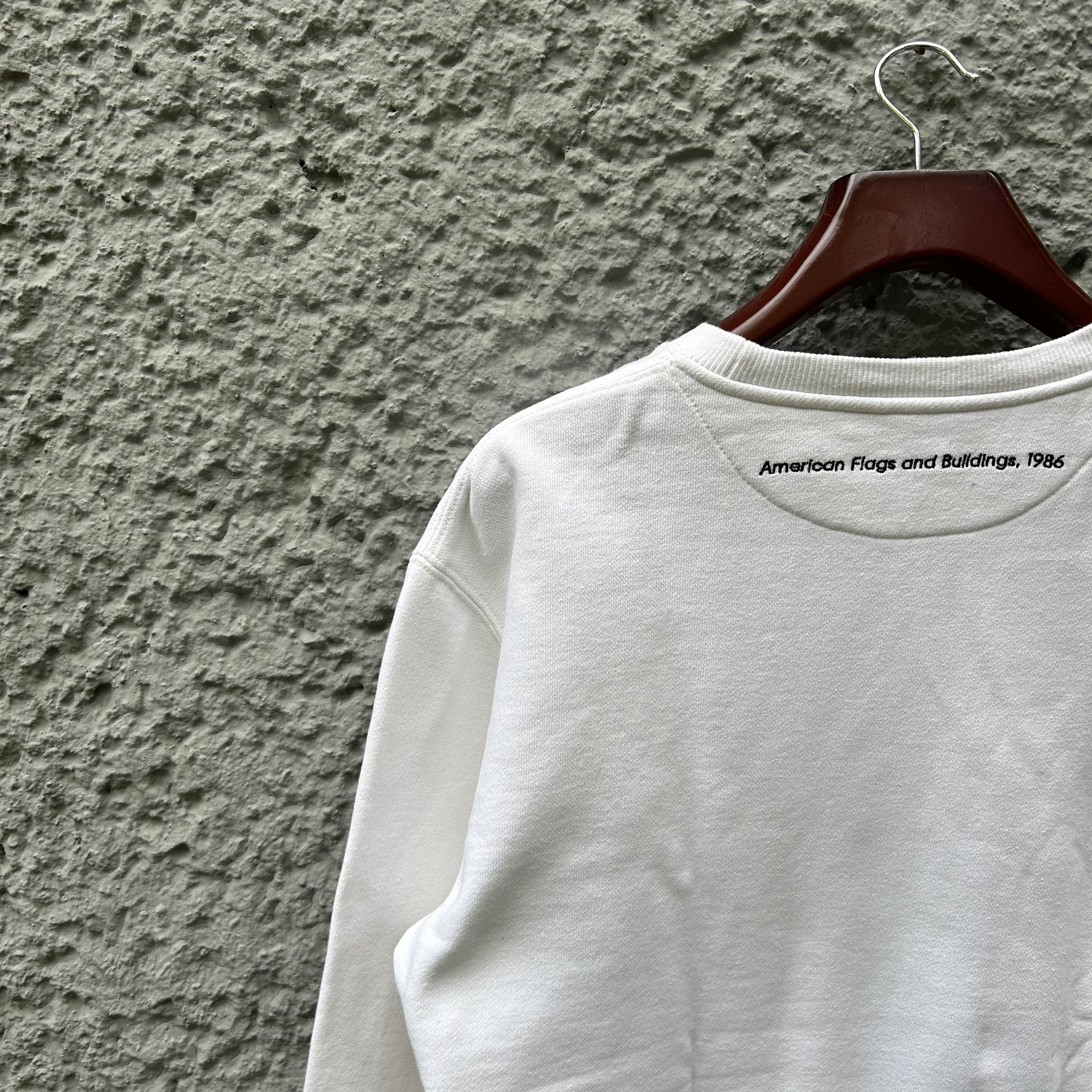 Calvin Klein 205W39NYC Calvin Klein 205w39nyc White Andy Warhol Crewneck Sweater Size US S / EU 44-46 / 1 - 7 Thumbnail
