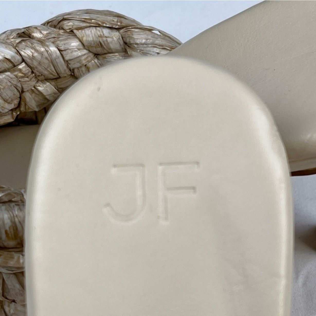 Other JF JustFab Summer Women's Cream Shoes/Heeled Sandals Sz 8 SK Size US 8 / IT 38 - 5 Thumbnail