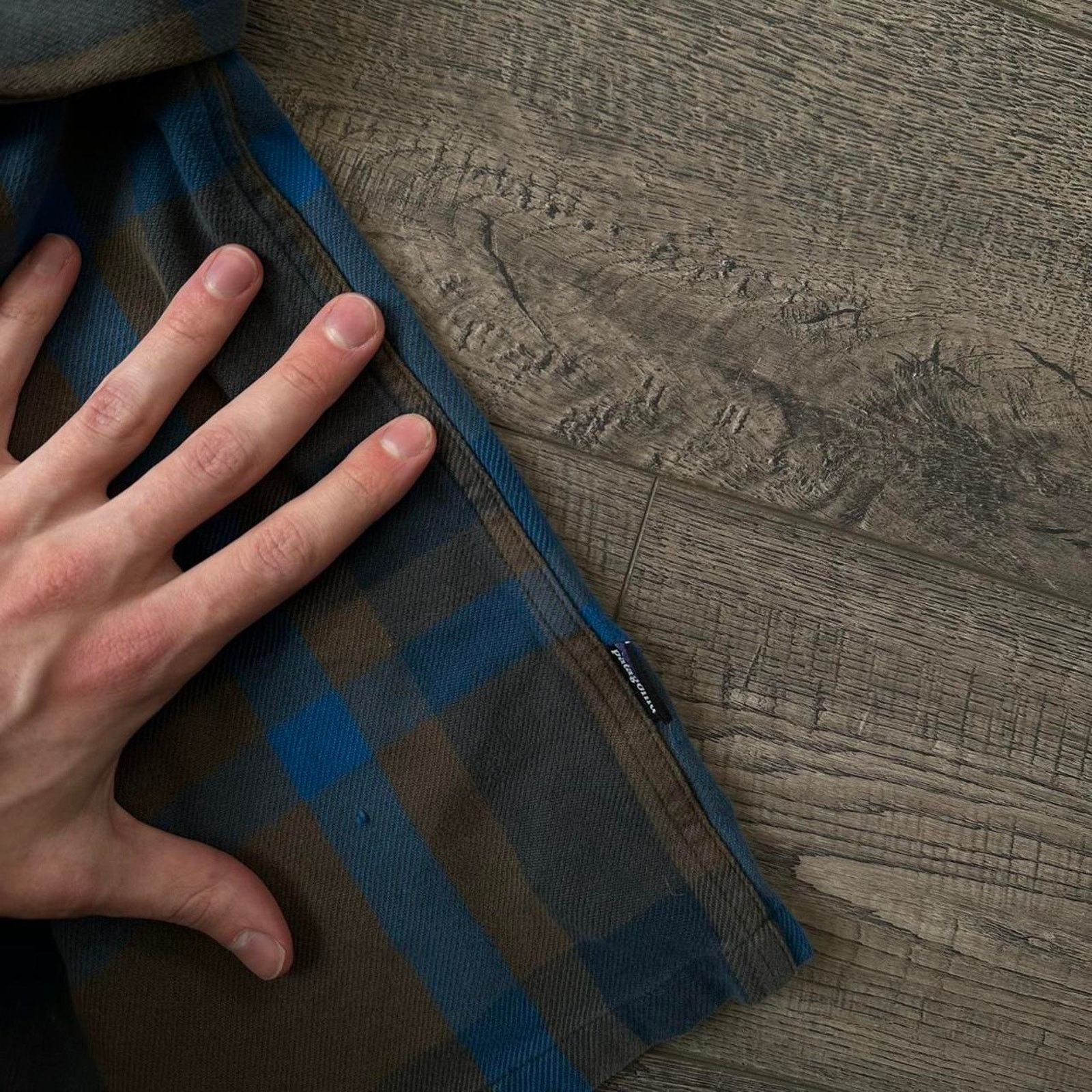 Patagonia × Vintage Patagonia Plaid Fjord Flannel Organic Cotton Button Up Shirt Size US M / EU 48-50 / 2 - 5 Thumbnail