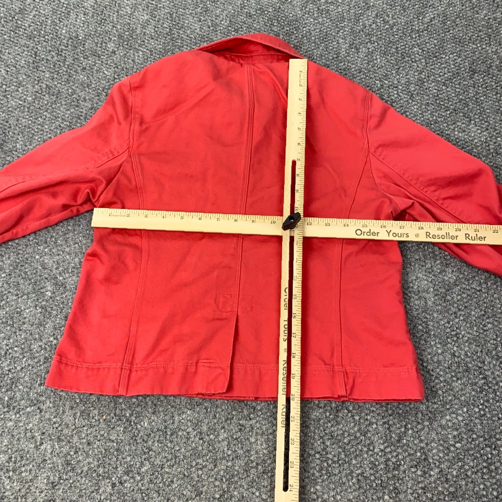Vintage LL Bean Womens Jacket XS Petite Red Button Casual Size XS / US 0-2 / IT 36-38 - 7 Thumbnail