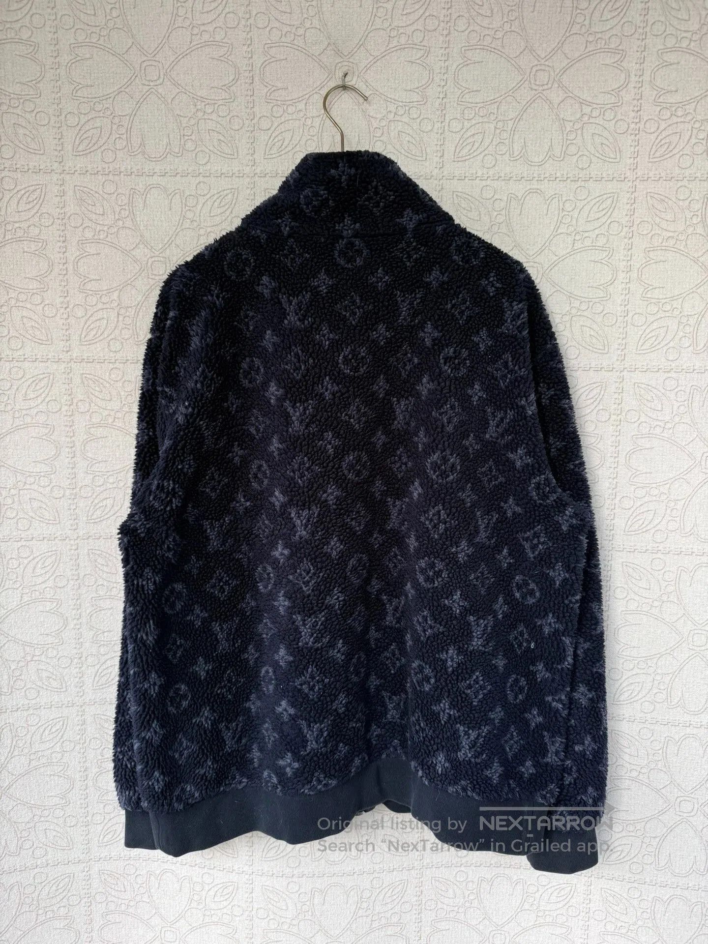 Louis Vuitton louis vuitton deep blue teddy fleece jacket. Size US XL / EU 56 / 4 - 2 Thumbnail