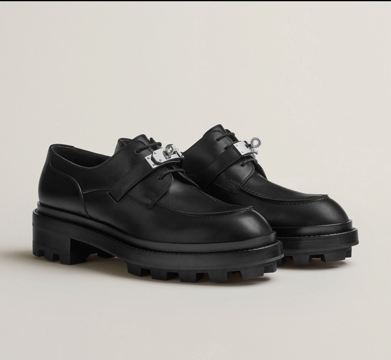 Hermes Hermes Kelly Derby Shoe Size US 10 / EU 43 - 3 Thumbnail