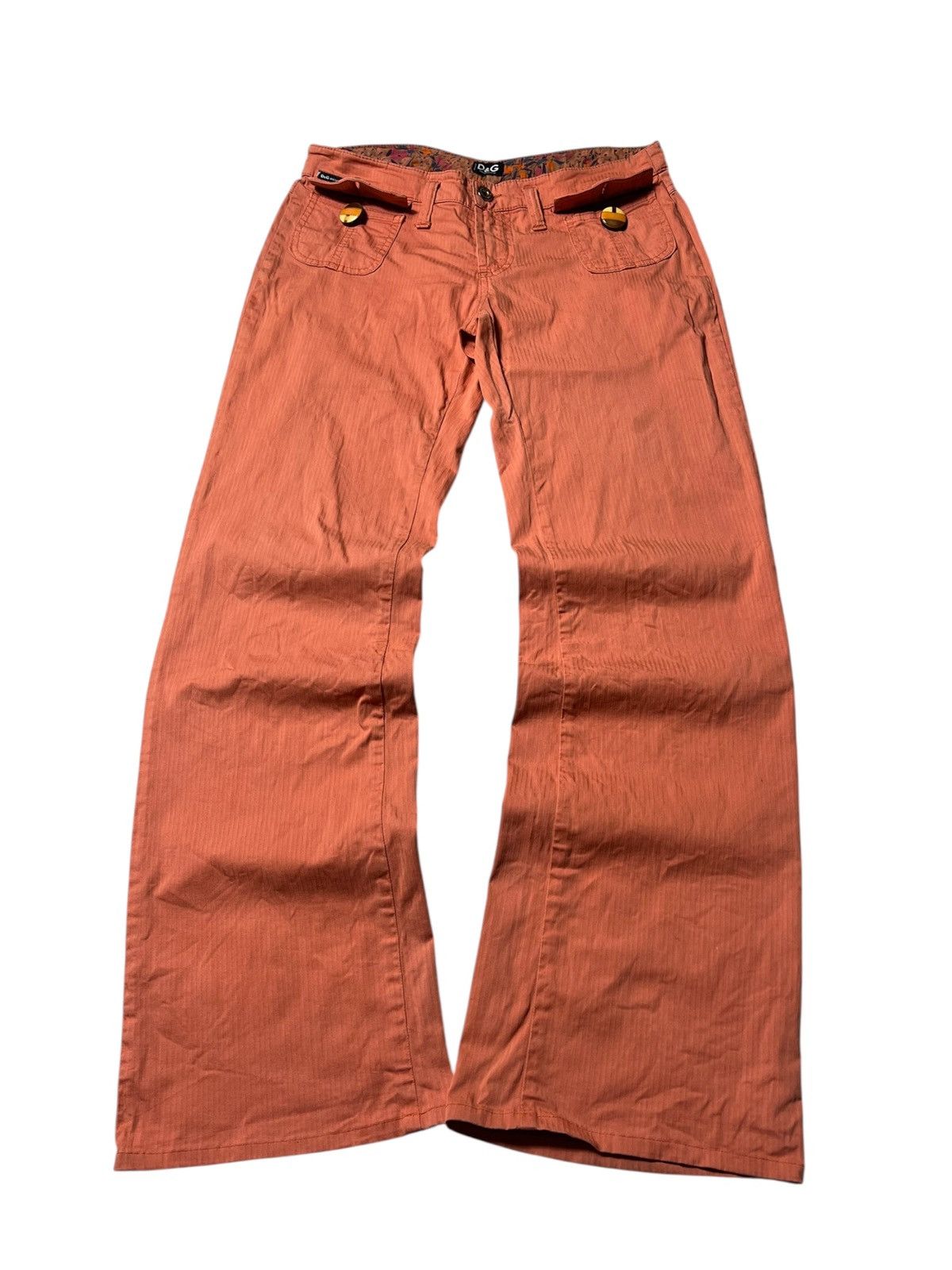 Dolce & Gabbana 2000s Dolce & Gabbana Flared Pants Size 28" / US 6 / IT 42 - 1 Thumbnail