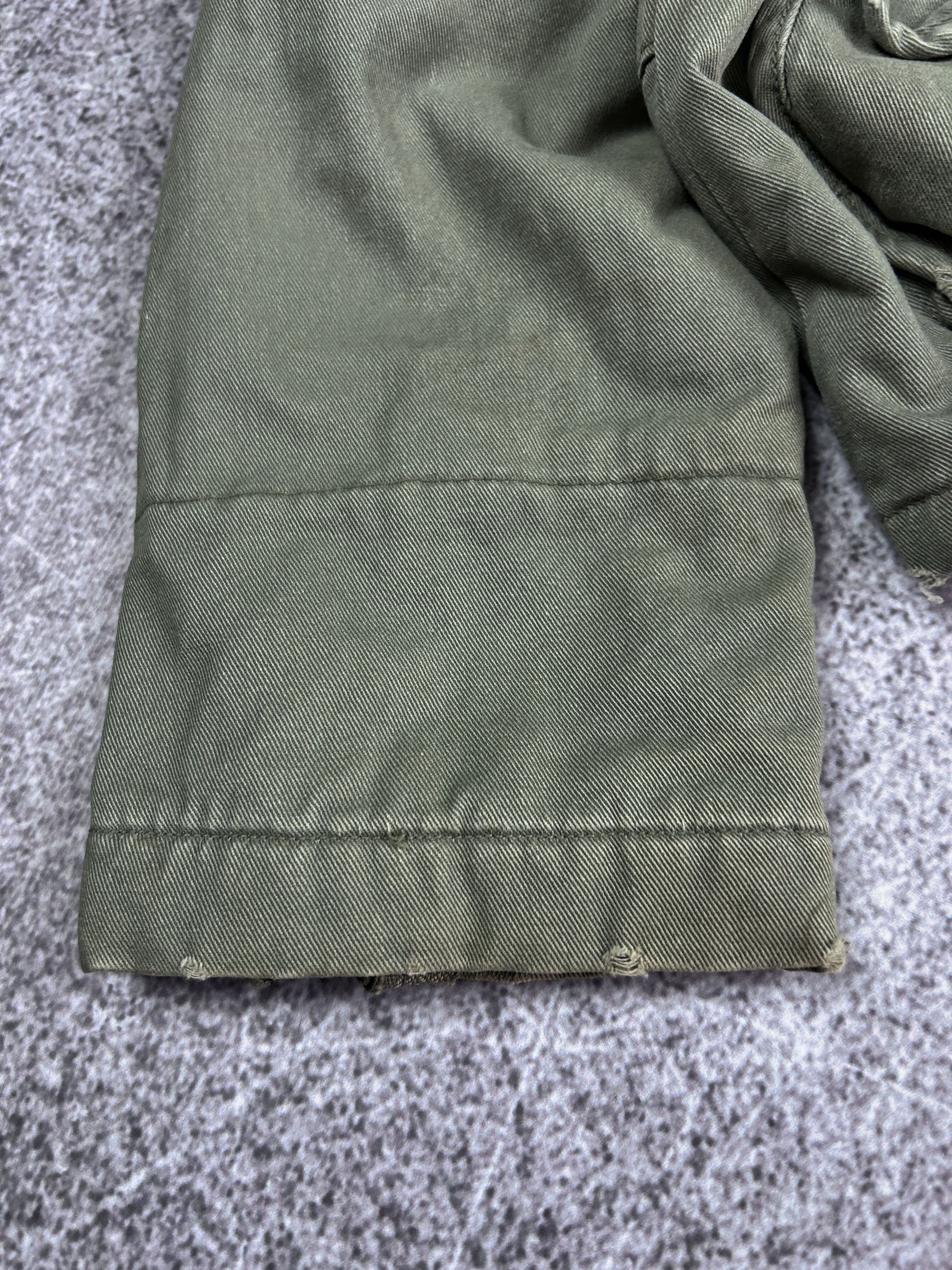 Vintage Vintage Military Jacket Fur Collar Cropped Y2K Streetwear Size US S / EU 44-46 / 1 - 9 Thumbnail