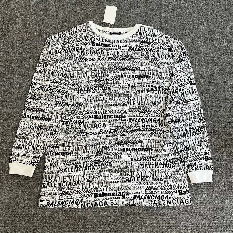 Balenciaga Graffiti Bullet Screen Full Print Sweater Long