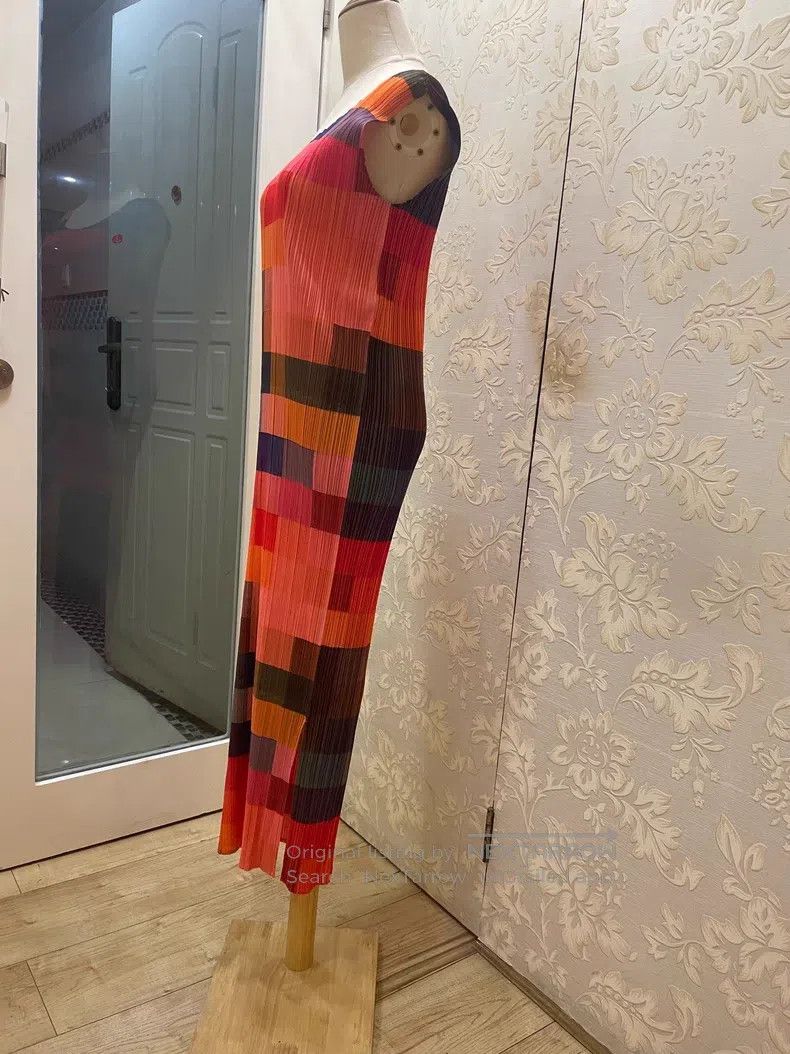 Issey Miyake Issey Miyake Mosaic Dress Size L / US 10 / IT 46 - 5 Thumbnail
