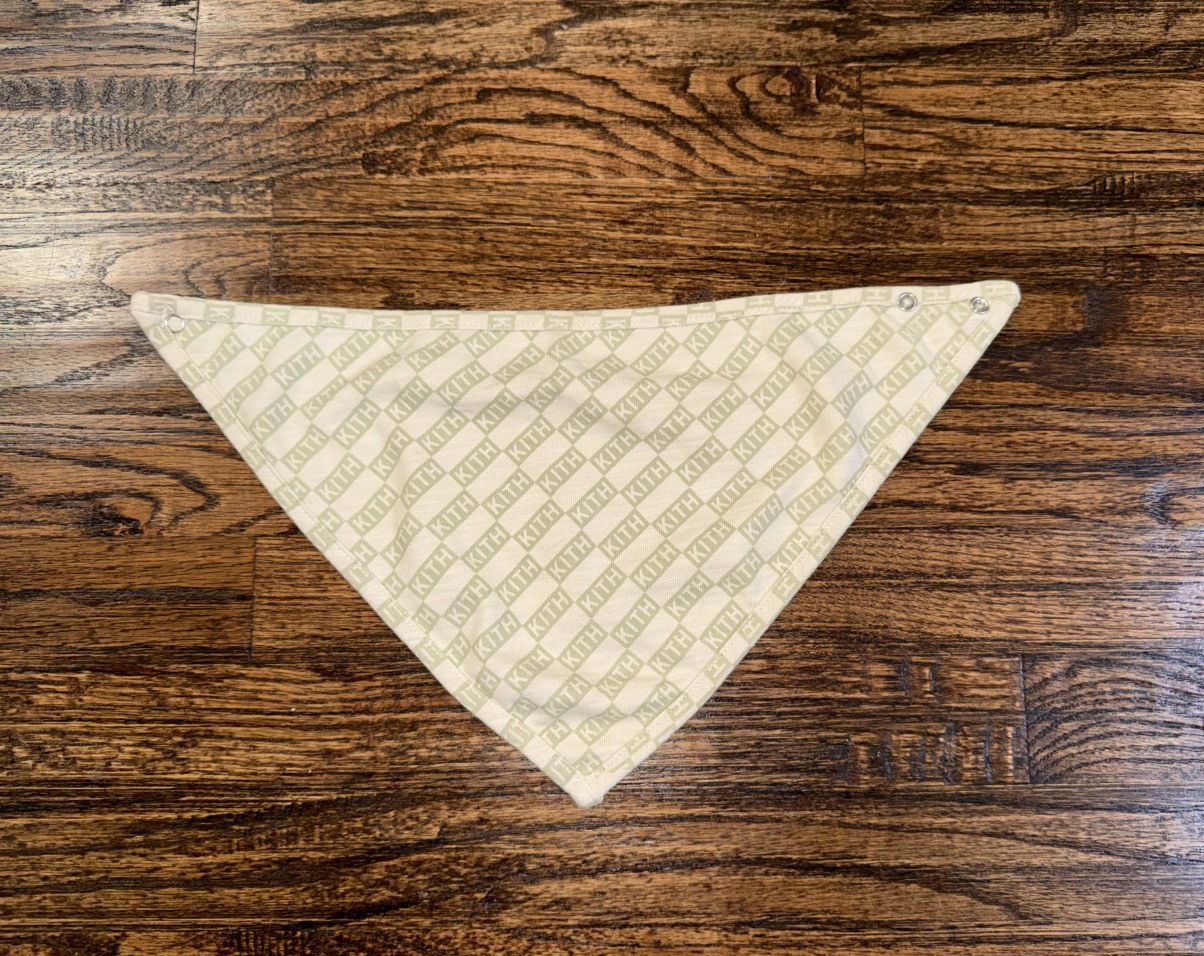 Kith Kith Beige Monogram Box Logo Bandana Bib Size ONE SIZE - 1 Thumbnail