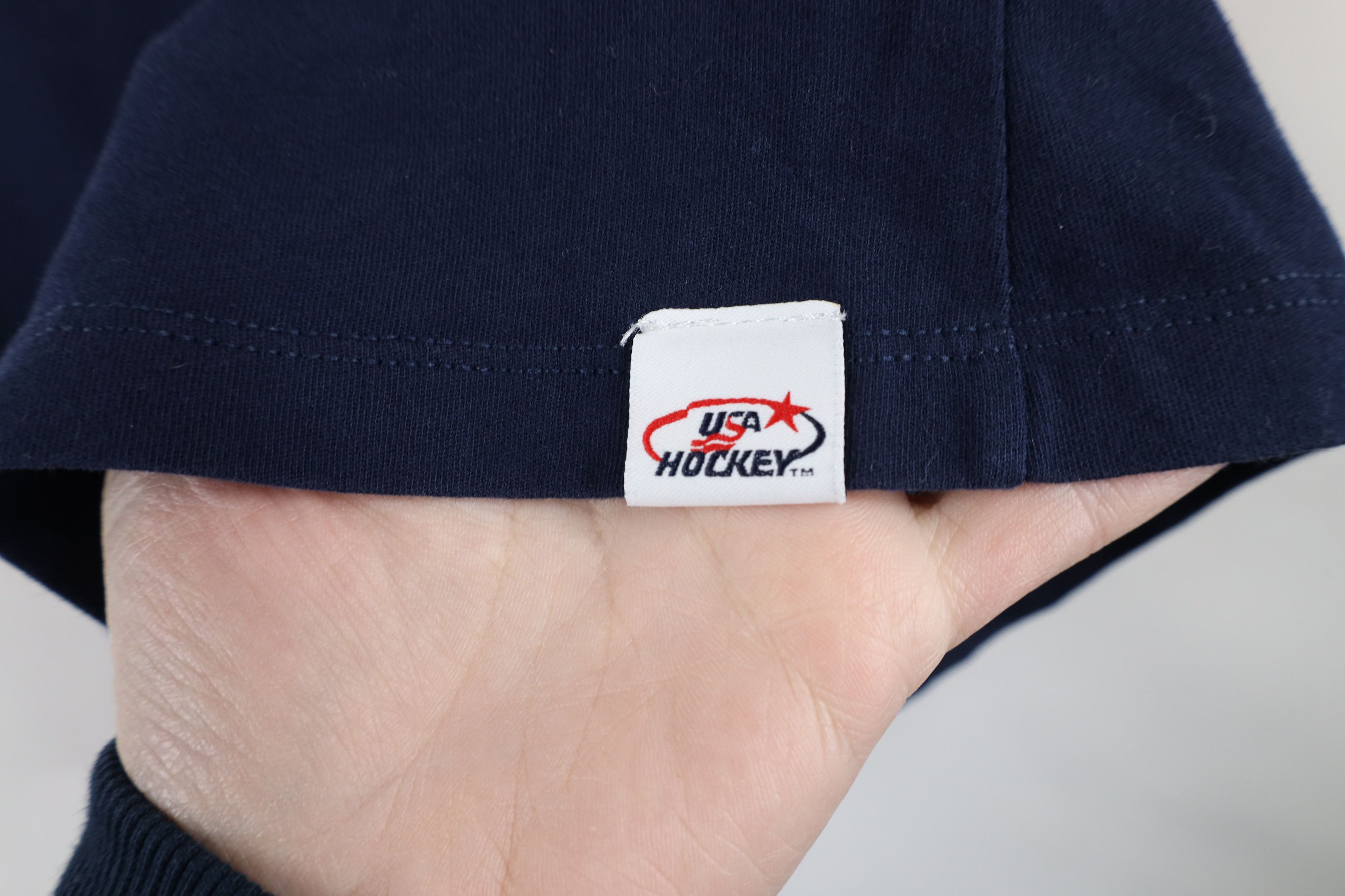 Nike × Vintage Nike Dri-Fit Spell Out USA Hockey Short Sleeve T-Shirt Size M / US 6-8 / IT 42-44 - 9 Thumbnail