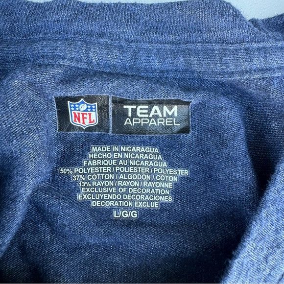 NFL NEW LOS ANGELES CHARGERS NFL TEAM APPAREL T-SHIRT SZ LARGE L Size US L / EU 52-54 / 3 - 3 Thumbnail