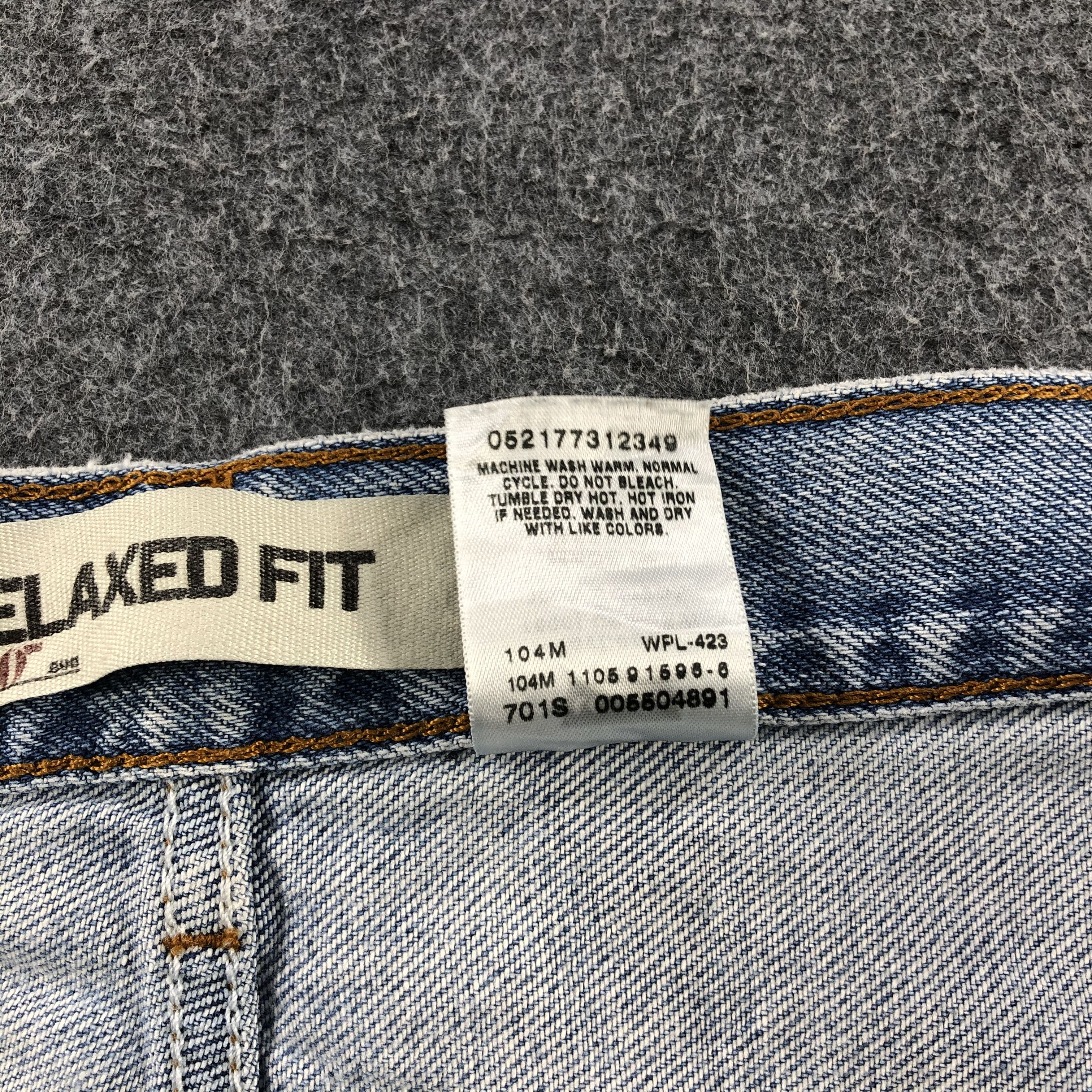 Levi's Vintage Levis 550 Relaxed Fit Jeans-J1026 Size US 34 / EU 50 - 11 Thumbnail