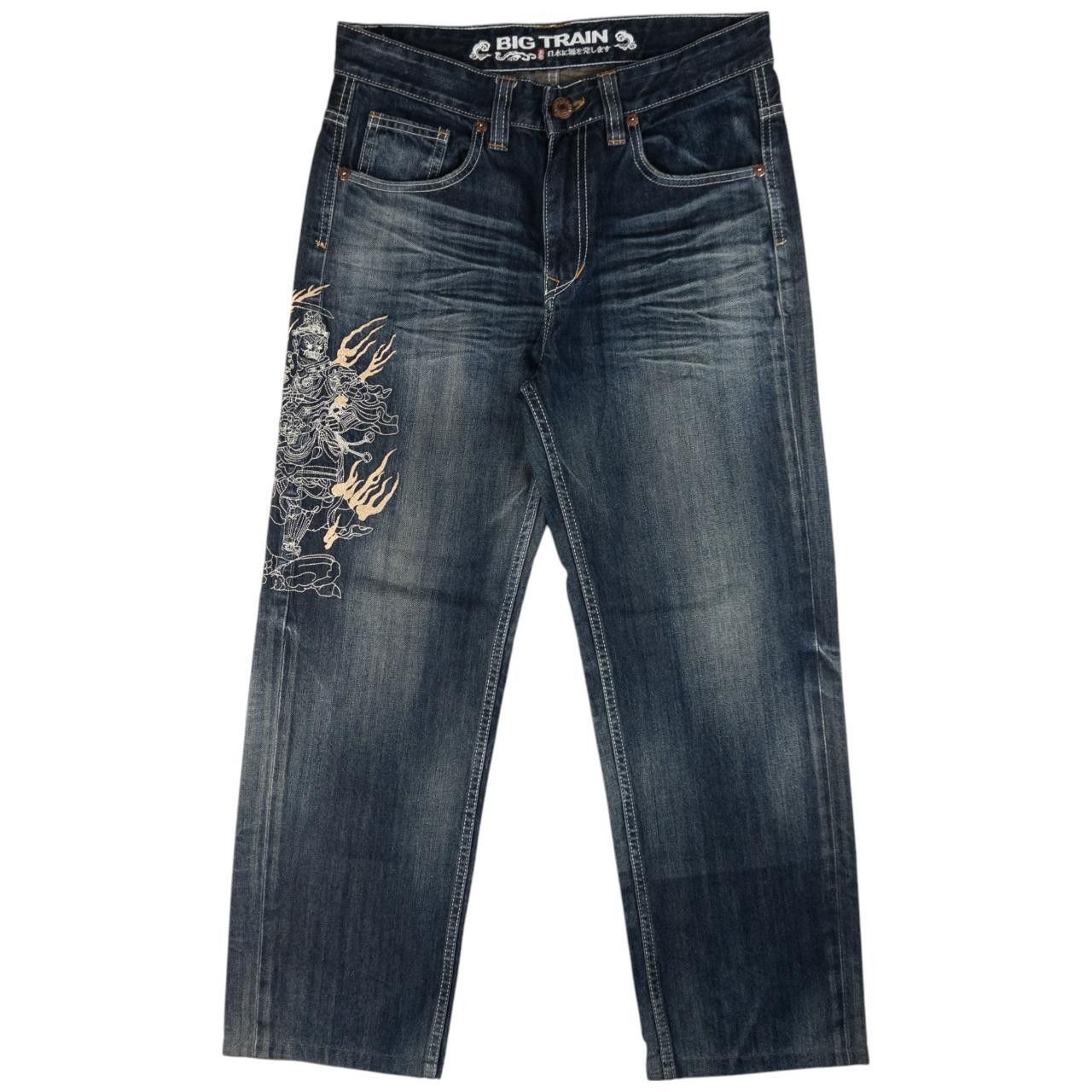 Other Big Train Embroidered Patchwork Denim Jeans Size W32 Size US 32 / EU 48 - 3 Thumbnail