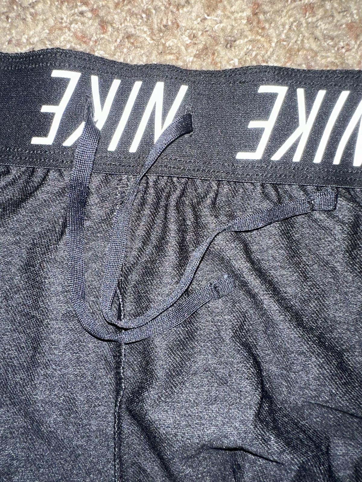 Nike Nike Women's Dri Fit Training Shorts Heather Gray Shorts Size 42" / US 20 - 7 Thumbnail