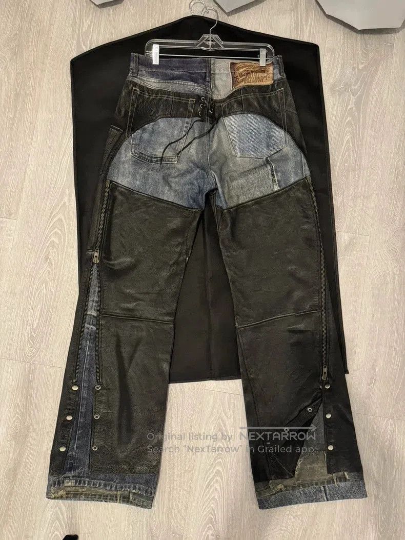 Acne Studios Acne Studios 3D Printed Denim Pants. Size US 34 / EU 50 - 2 Thumbnail