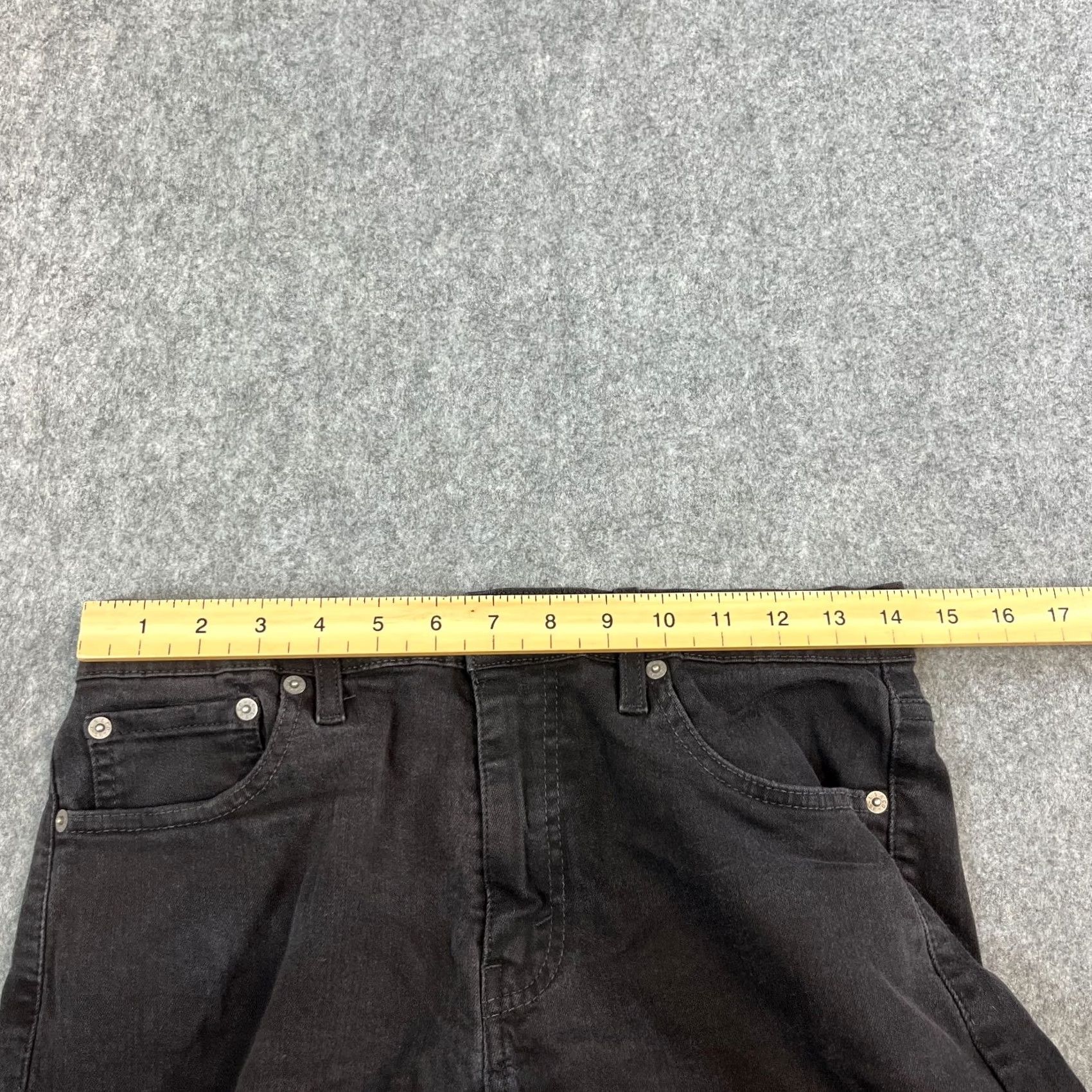 Levi's Levi's 512 Jeans Slim Skinny 30 32 Dark Wash Black Stretch Denim Regular Mens Clothing Slim Fit 5-Pocket Levi's 500 Series Mens Jeans Size US 30 / EU 46 - 6 Thumbnail