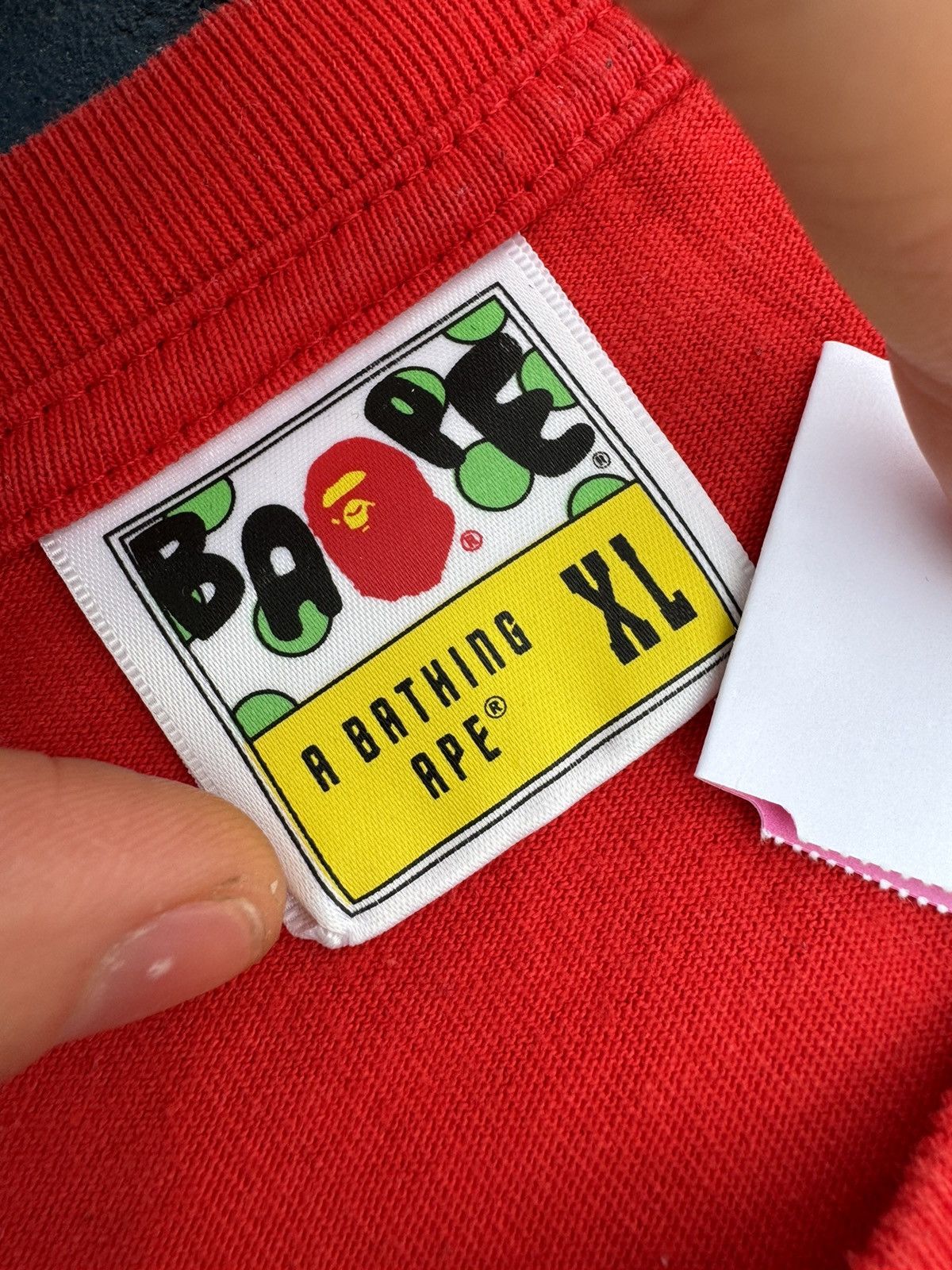 Bape BAPE By Bathing Ape Tee (SS20) Red Size US XL / EU 56 / 4 - 4 Thumbnail