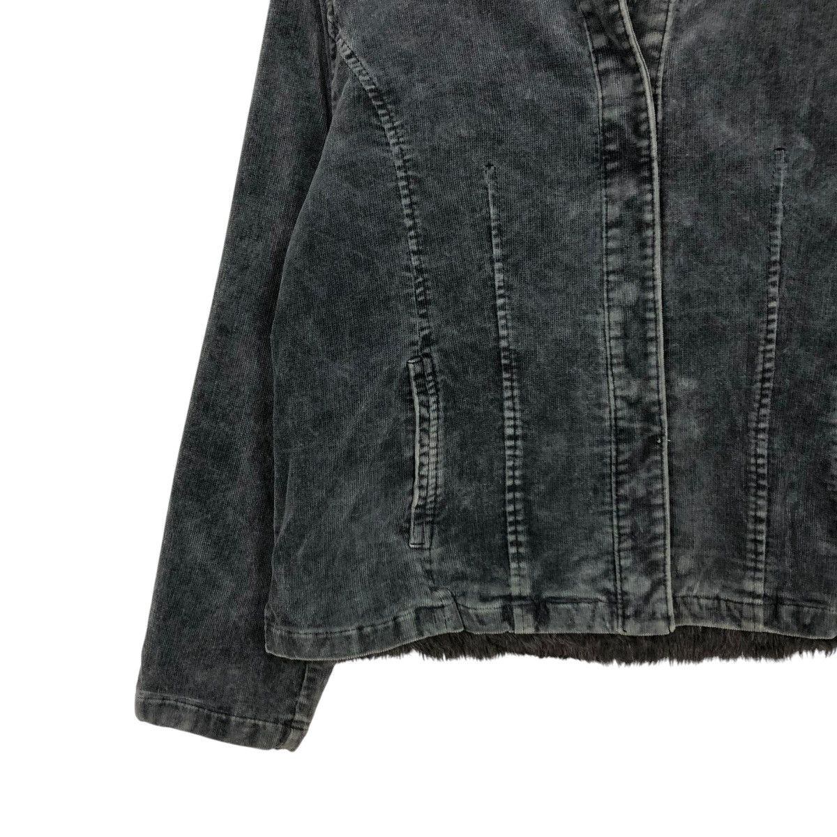 Japanese Brand × Vintage 🔥VINTAGE CROPPED BIKER JACKET DOUBLE COLLAR FUR ISSEY MIYAKE Size US S / EU 44-46 / 1 - 6 Thumbnail
