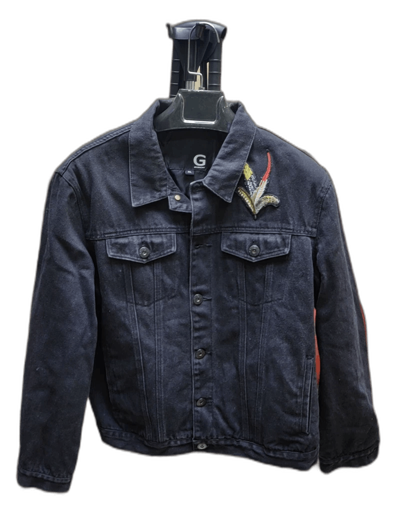 Givenchy Givenchy Black Denim Jacket XL Size US XL / EU 56 / 4 - 1 Thumbnail