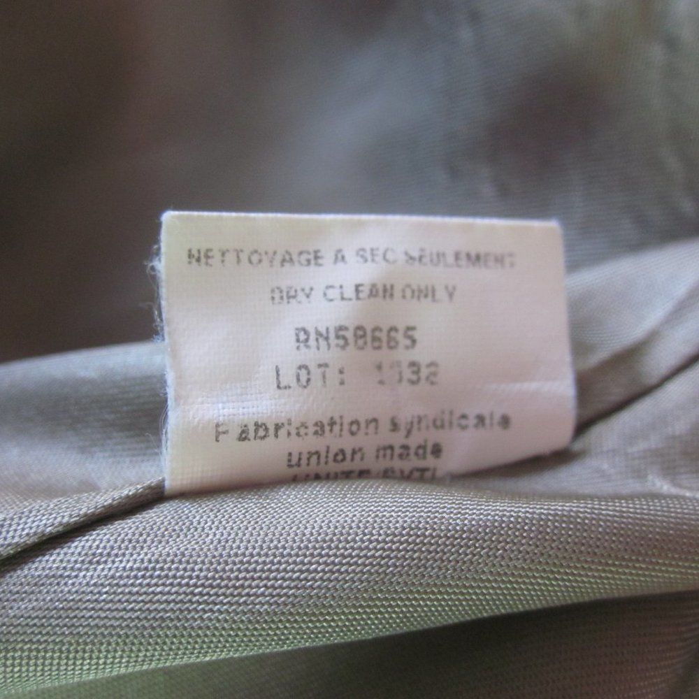 Nordstrom Nordstrom Olive Green Camelhair Coat - sfi Femme - Size 14 Size XL / US 12-14 / IT 48-50 - 13 Thumbnail