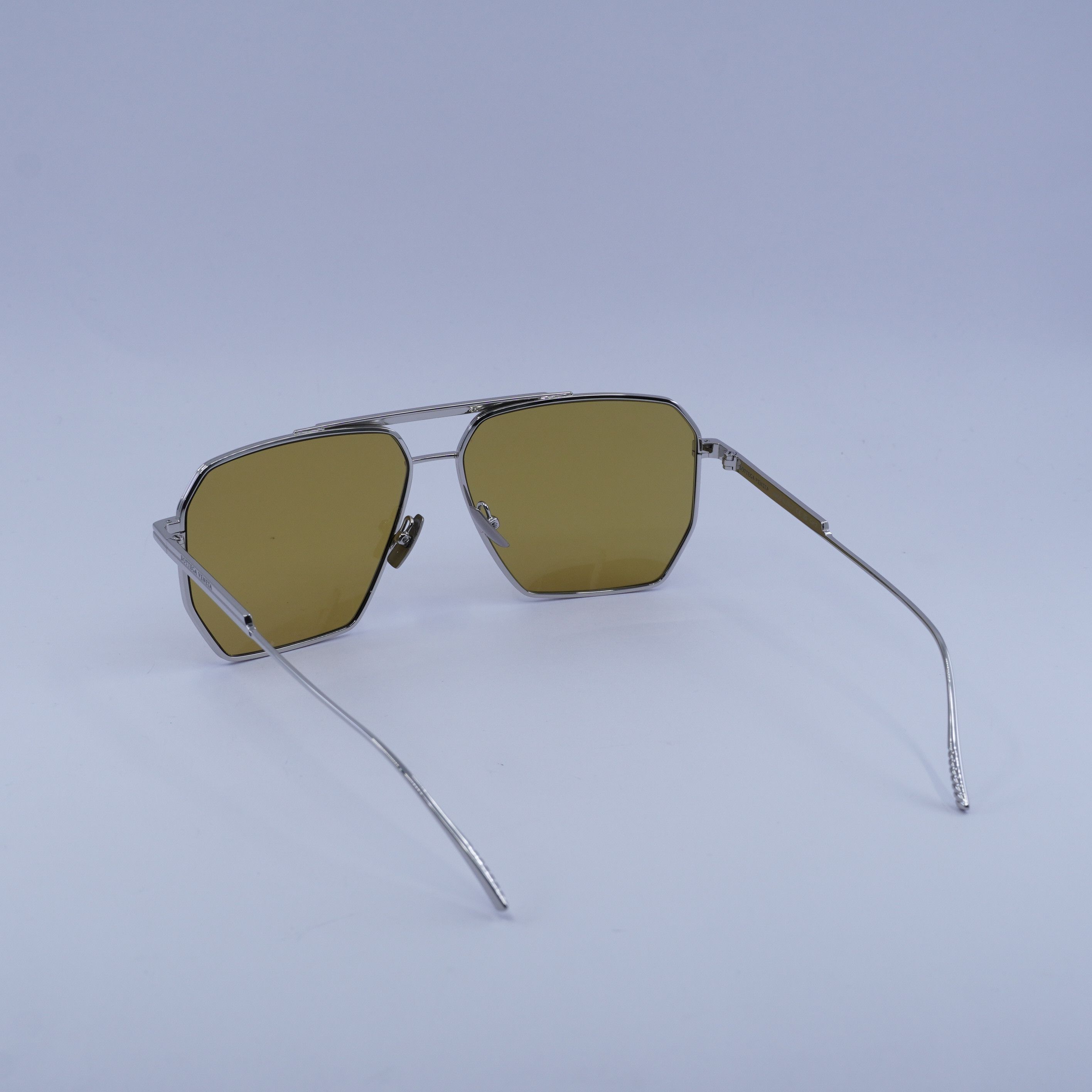 Bottega Veneta 🕶️ New Bottega Veneta BV1012S 007 Sunglasses - Silver Frame Size ONE SIZE - 6 Thumbnail