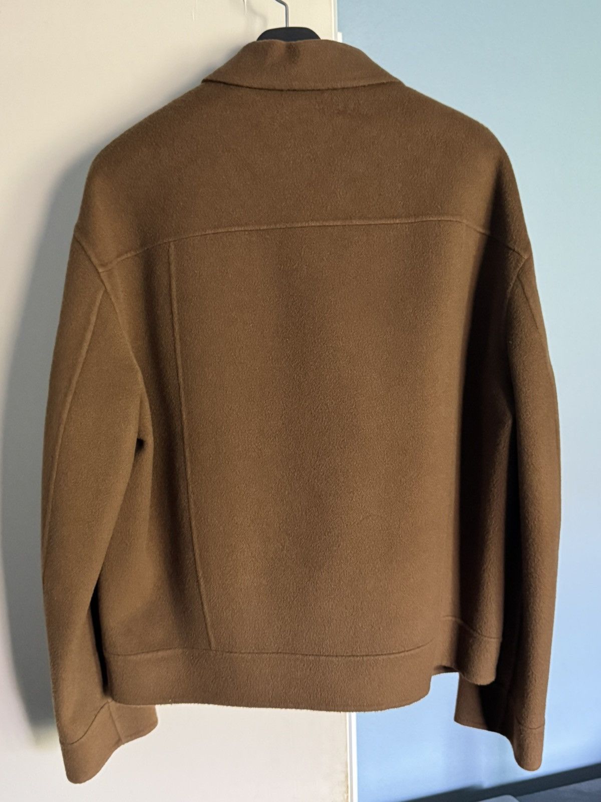 Acne Studios Acne Studios Brown Wool Jacket Size US M / EU 48-50 / 2 - 2 Thumbnail