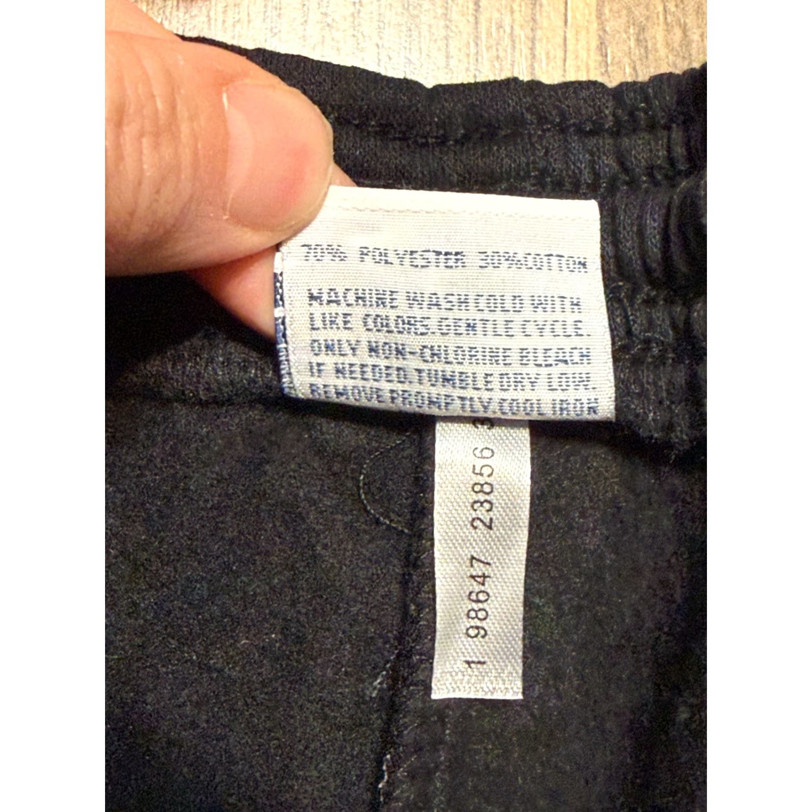 Commission Mission Ridge Pants Mens Size Large Black Pull On Sweatpants Size US 33 - 6 Thumbnail