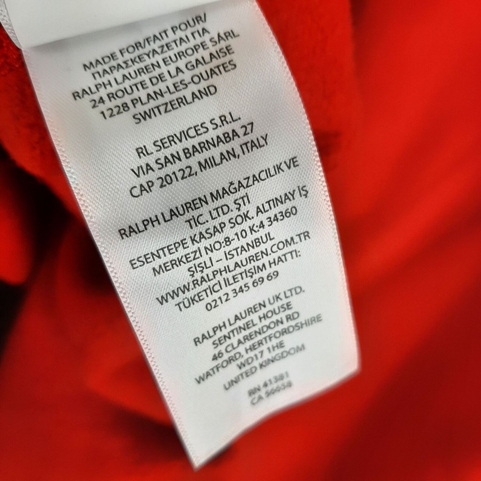 Polo Ralph Lauren Polo Ralph Lauren Men's The RL Fleeced Hoodie Red size 1XB Size US XL / EU 56 / 4 - 8 Thumbnail