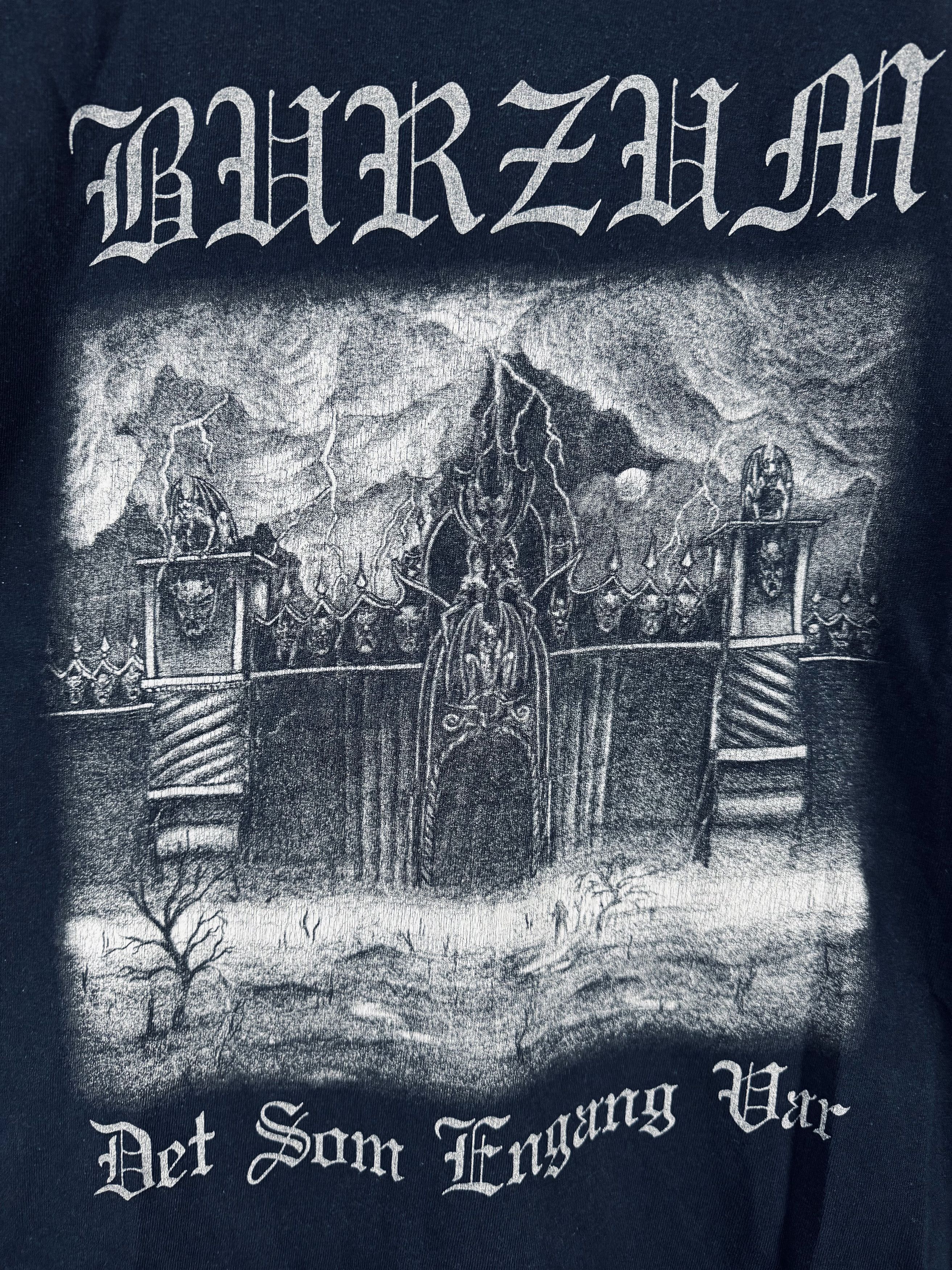 Band Tees Burzum - Det Som Engang Var 90s black metal t-shirt Size US L / EU 52-54 / 3 - 4 Thumbnail