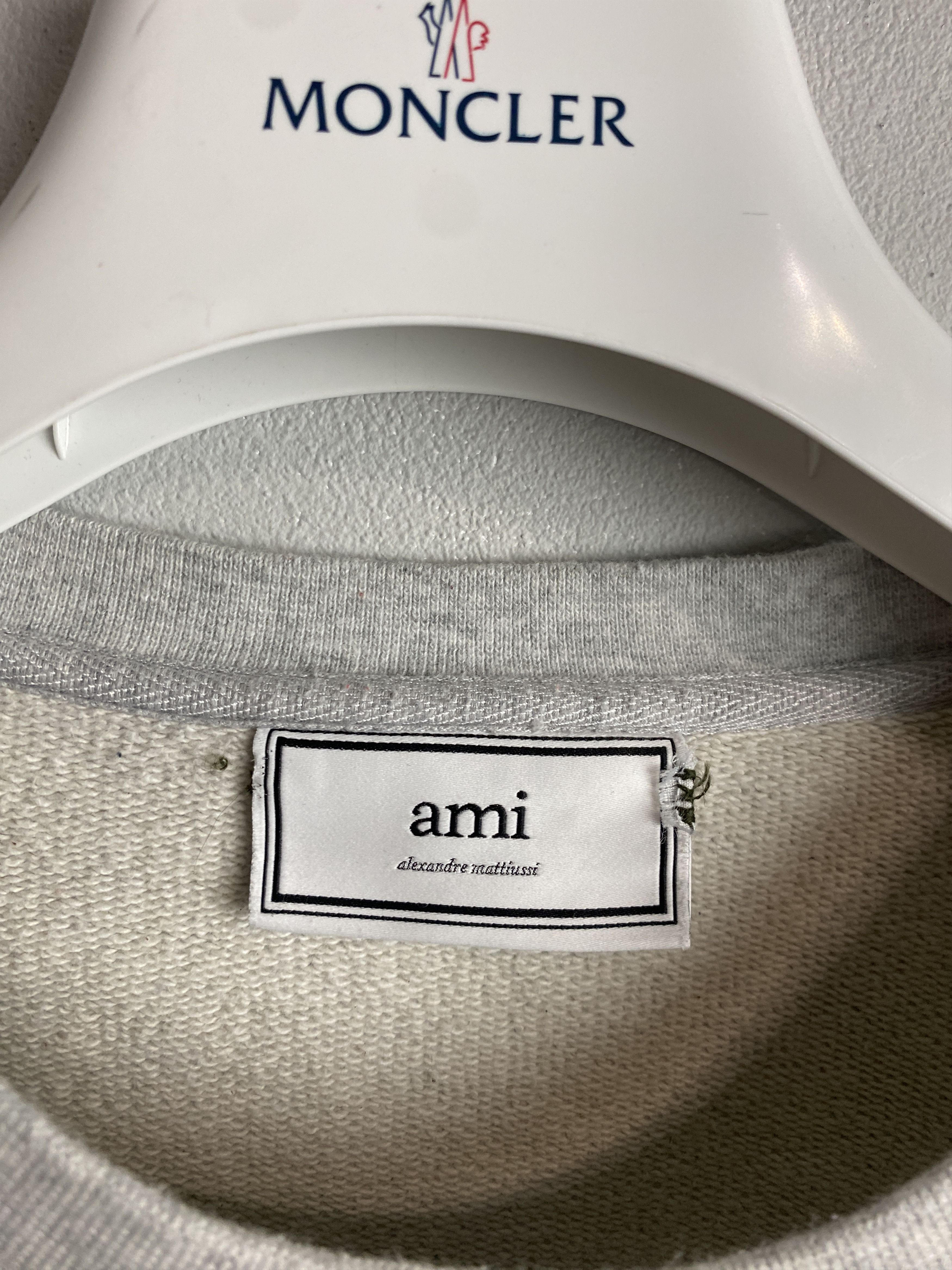 AMI Ami Salut Ca Va printed sweatshirt crewneck Size US S / EU 44-46 / 1 - 3 Thumbnail