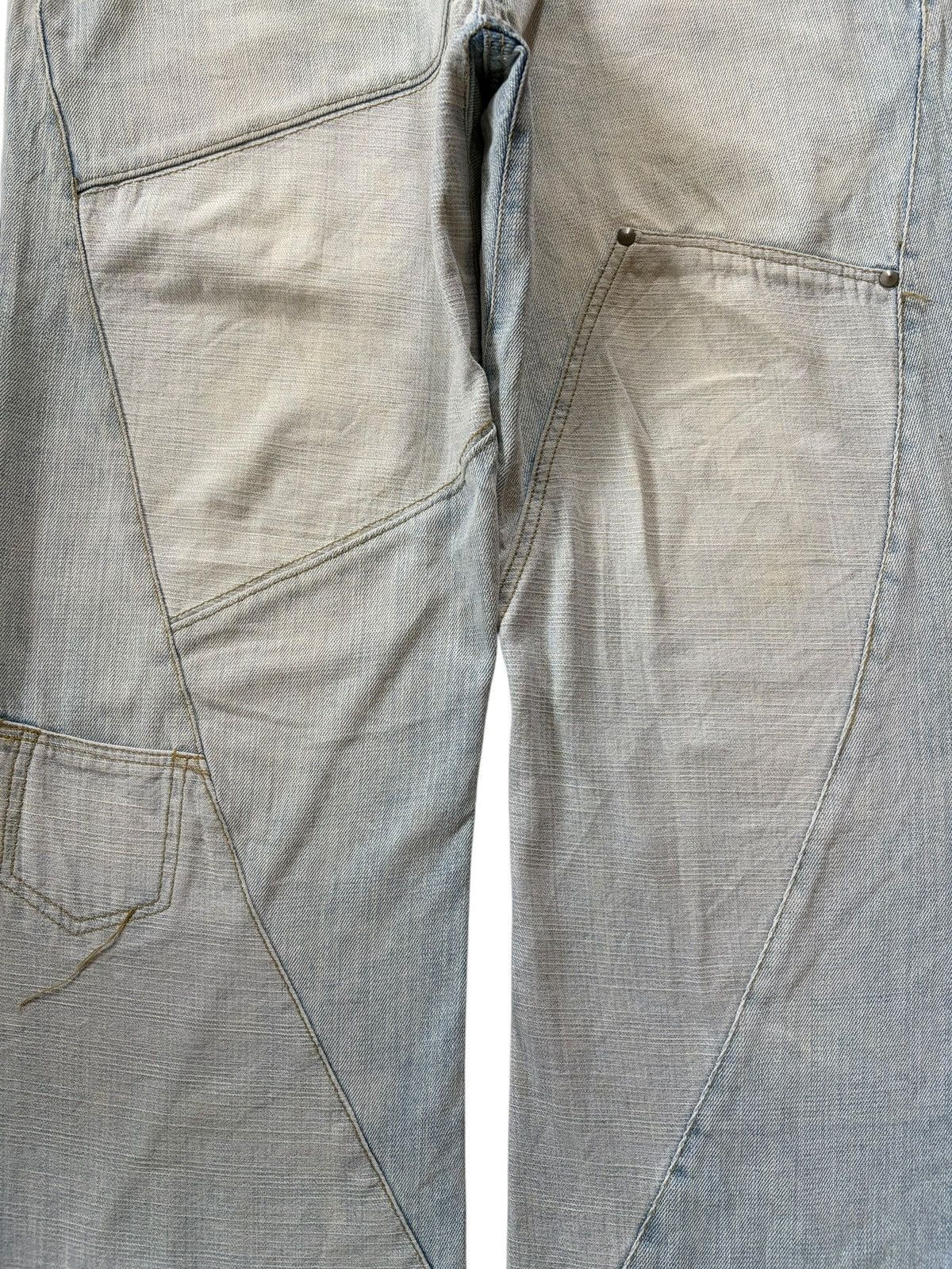 Helmut Lang Vintage Japanese Brand Distress Loose Jeans Size US 32 / EU 48 - 3 Thumbnail