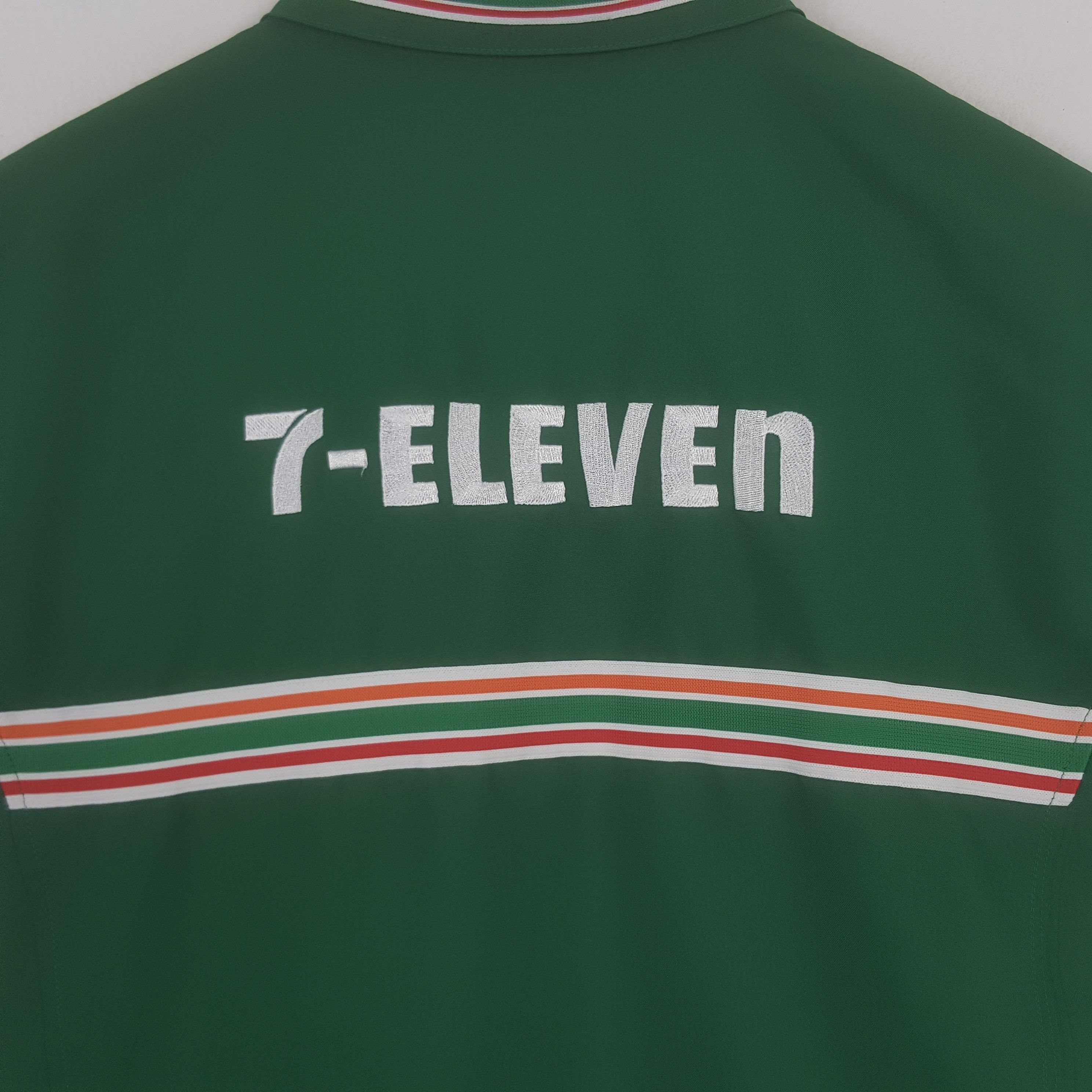 Japanese Brand × Uniform Wares × Vintage Vintage 7 Eleven Embroidery Logo Worker Jacket Size US M / EU 48-50 / 2 - 2 Thumbnail