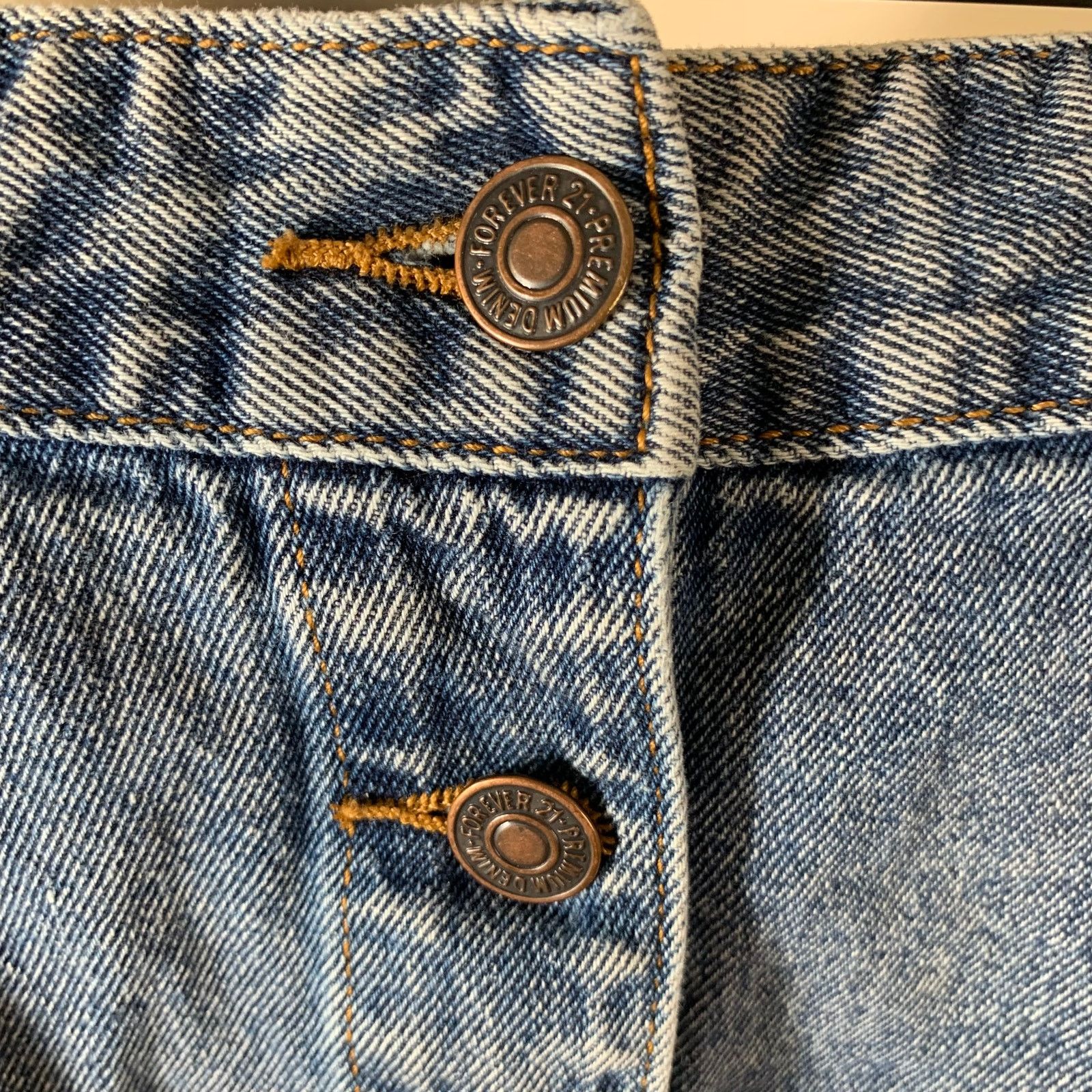 Forever 21 Forever21 jeans skirt size L Size 30" / US 8 / IT 44 - 4 Thumbnail